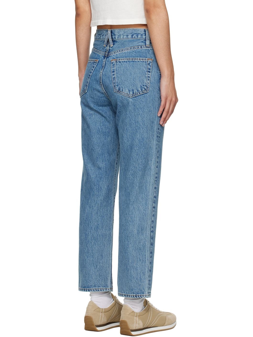 Blue London Crop Jeans - 3