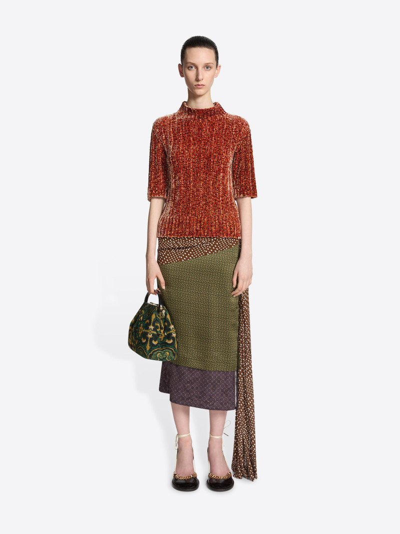 Dries Van Noten SHORT SLEEVED SWEATER outlook