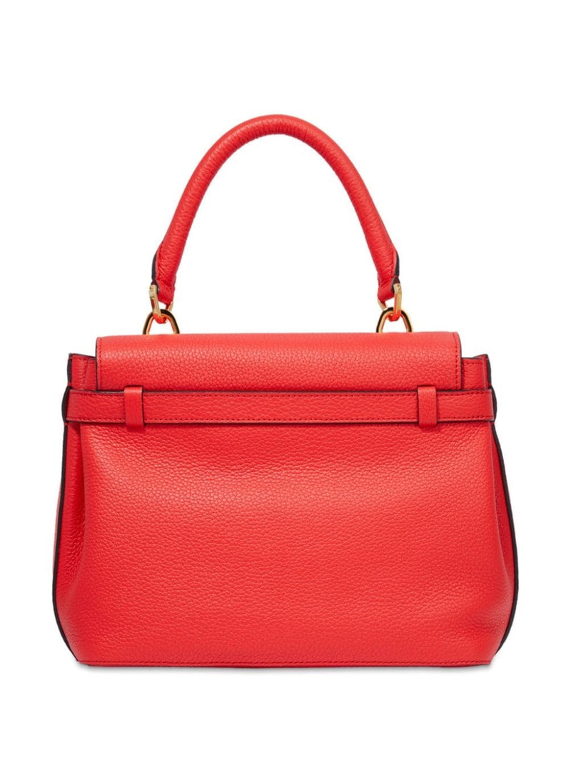 LANCEL small Charlie de Lancer leather tote bag outlook