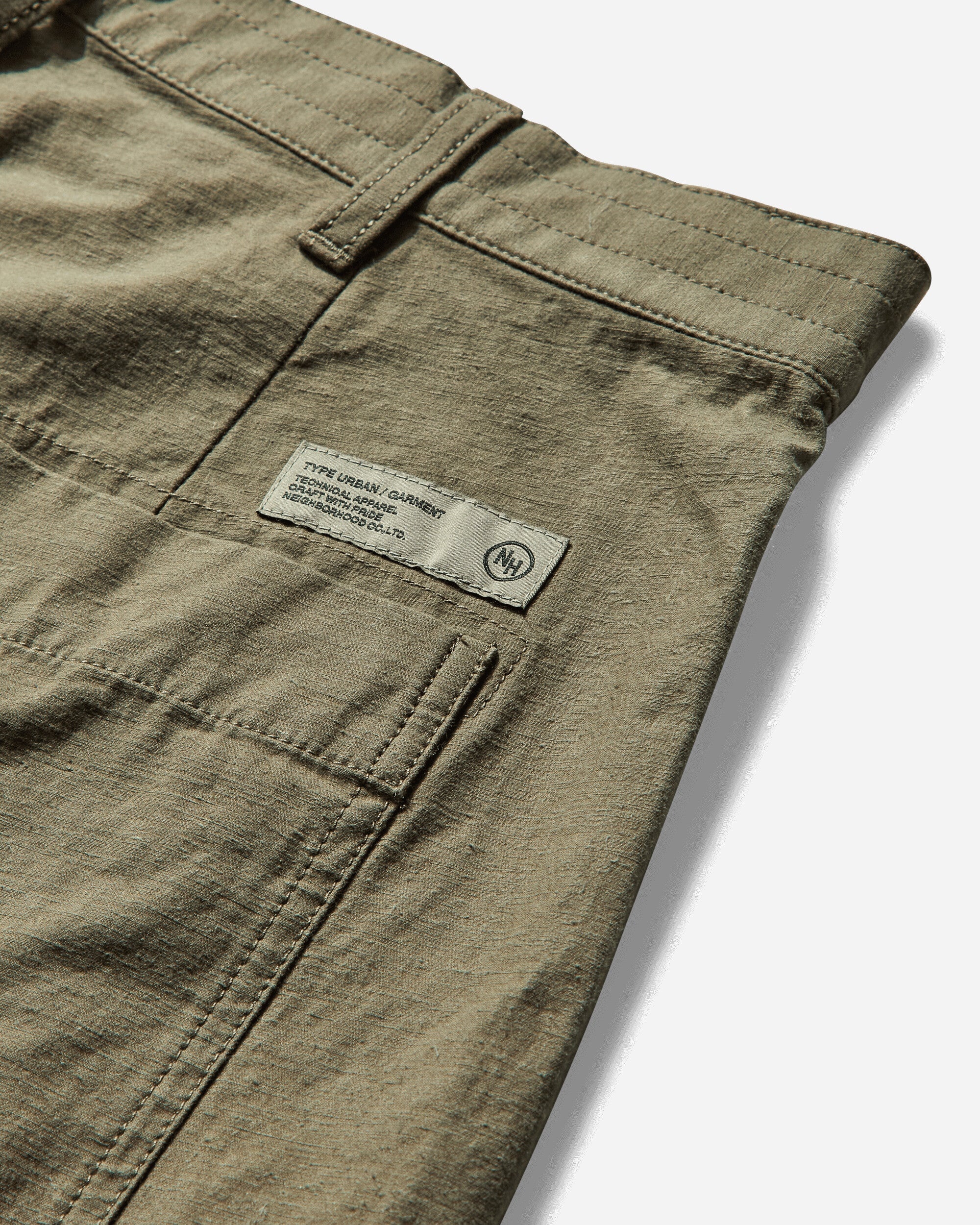 Men's Wide Baker Pants Olive Drab - 4