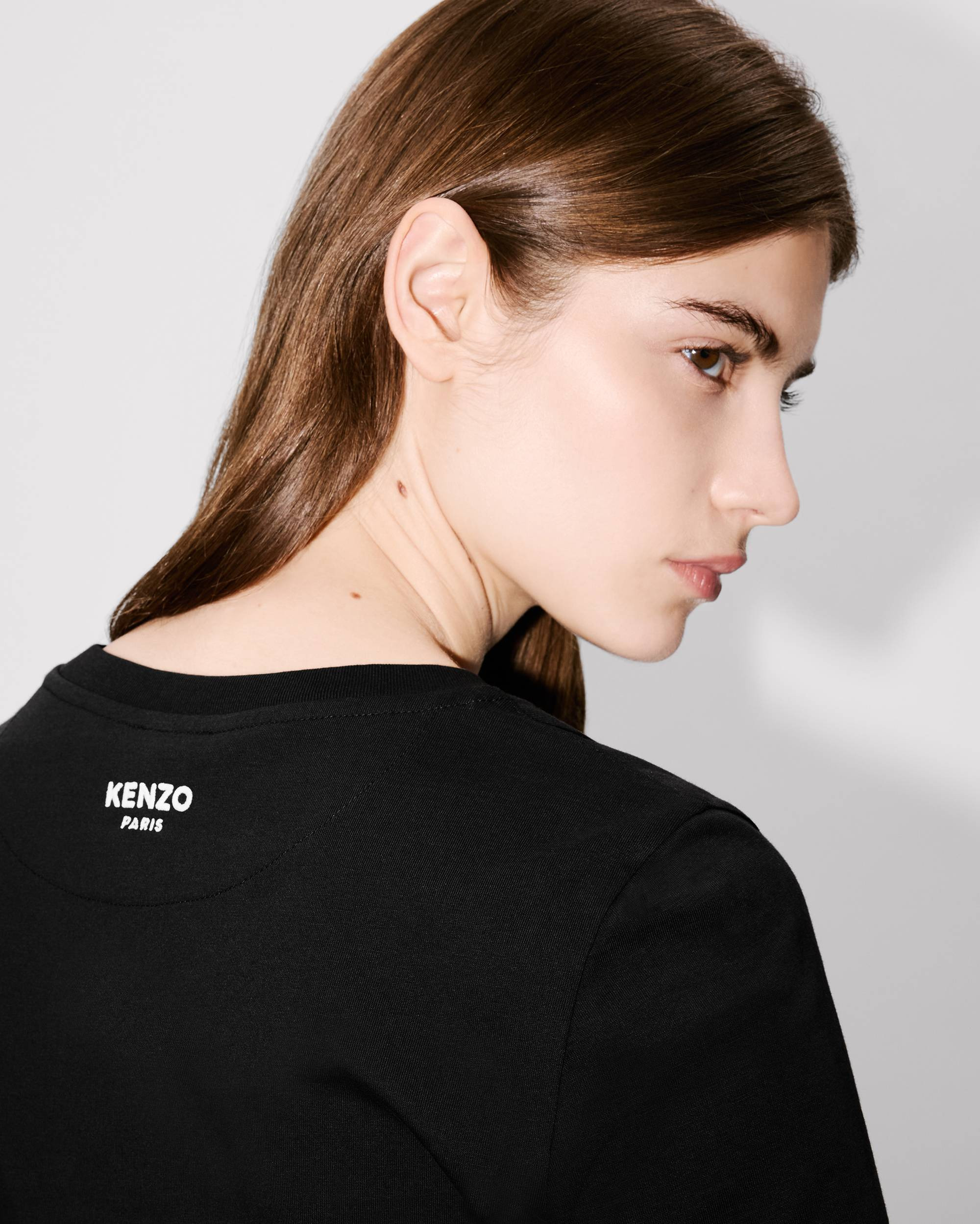 'Boke Flower' embroidered T-shirt in cotton - 7