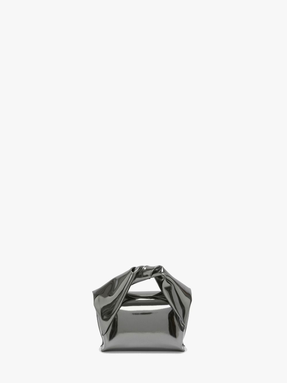 SMALL TWISTER - METALLIC TOP HANDLE BAG - 4