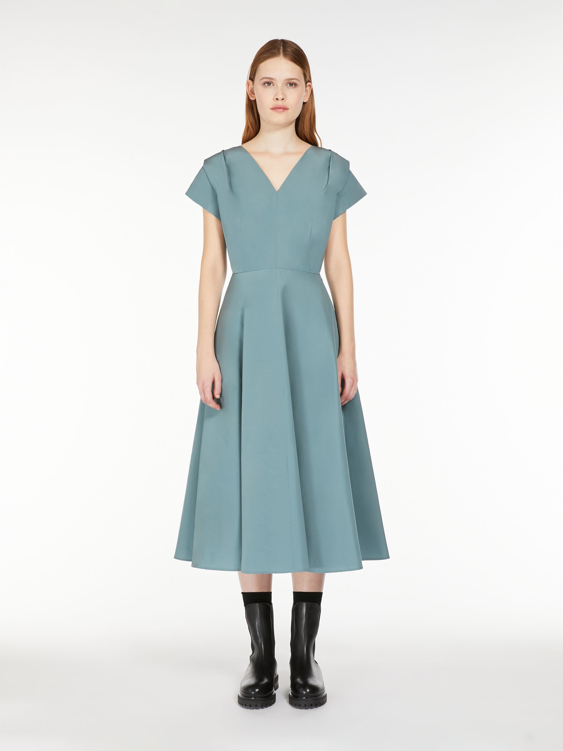 ETUANIA Midi taffeta dress - 3