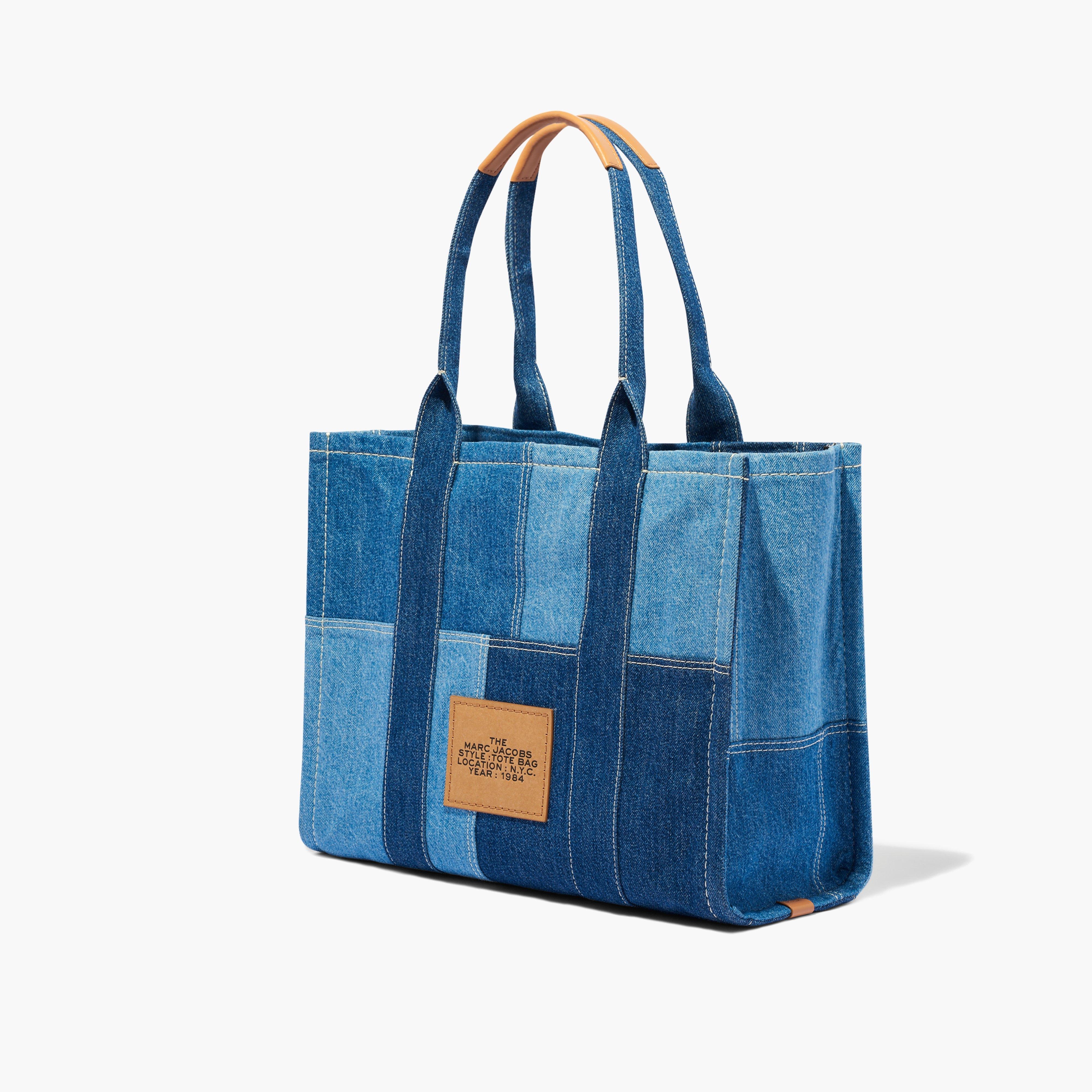 THE DENIM LARGE TOTE BAG - 3