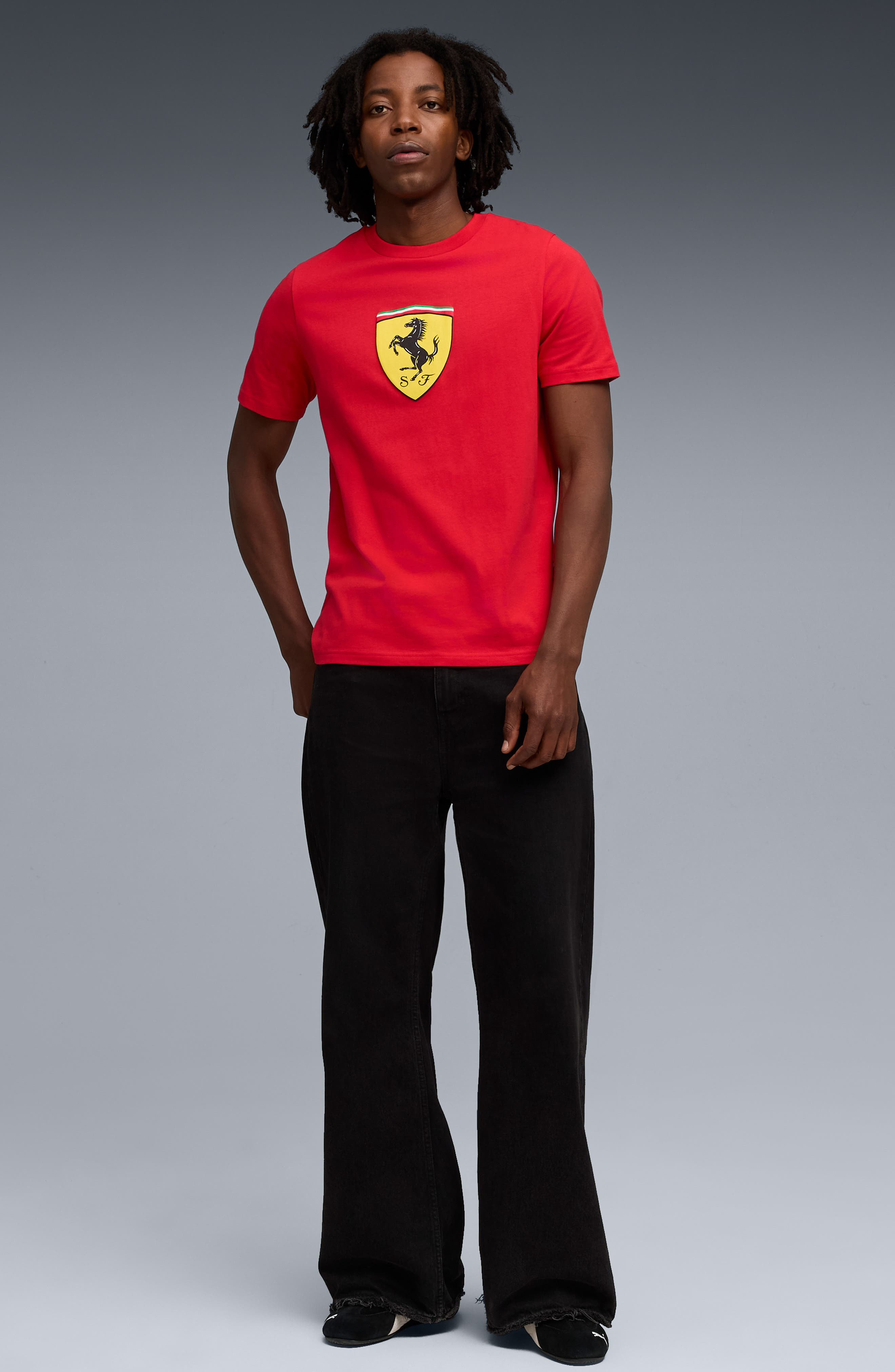 PUMA x Ferrari Sportswear Shield Graphic T-Shirt in Rosso Corsa at Nordstrom - 5