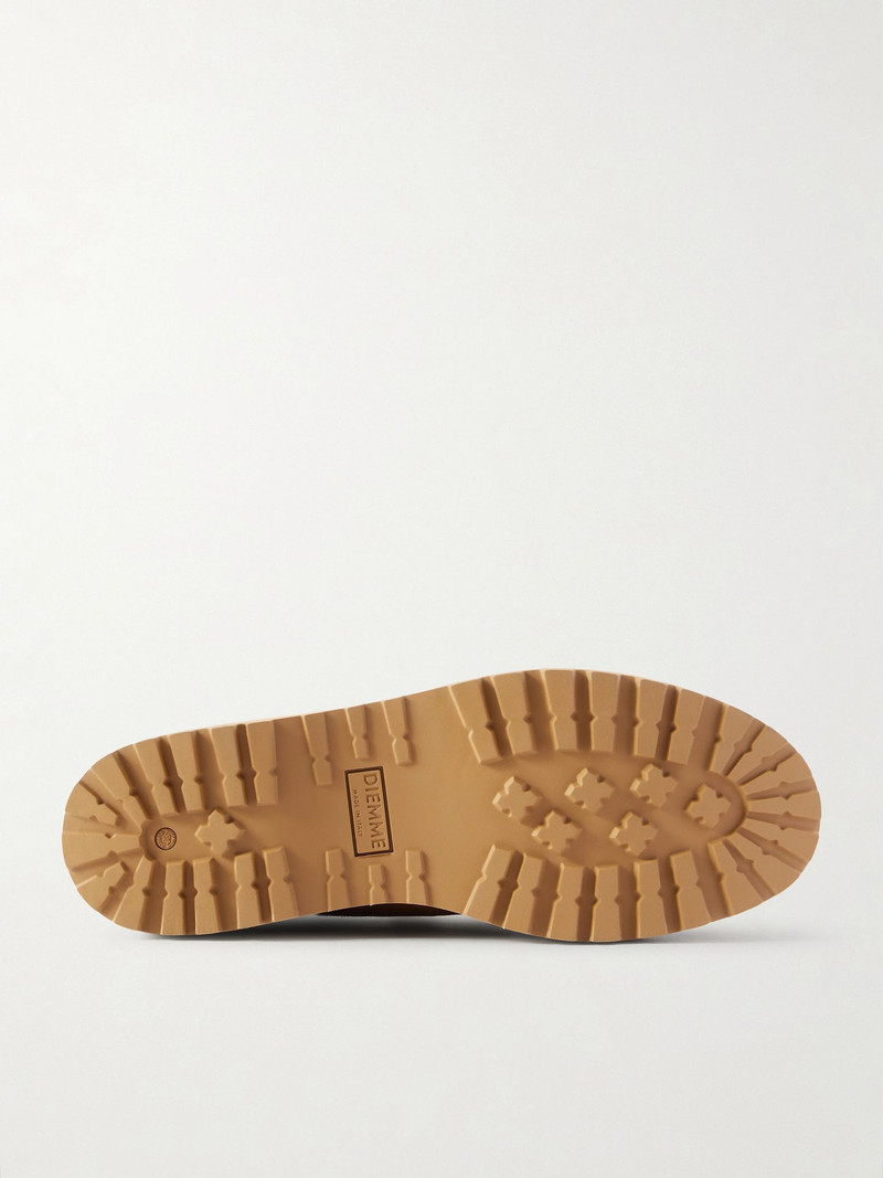 Diemme Cornaro Gomma Rubber-Trimmed Suede Boots Tan outlook