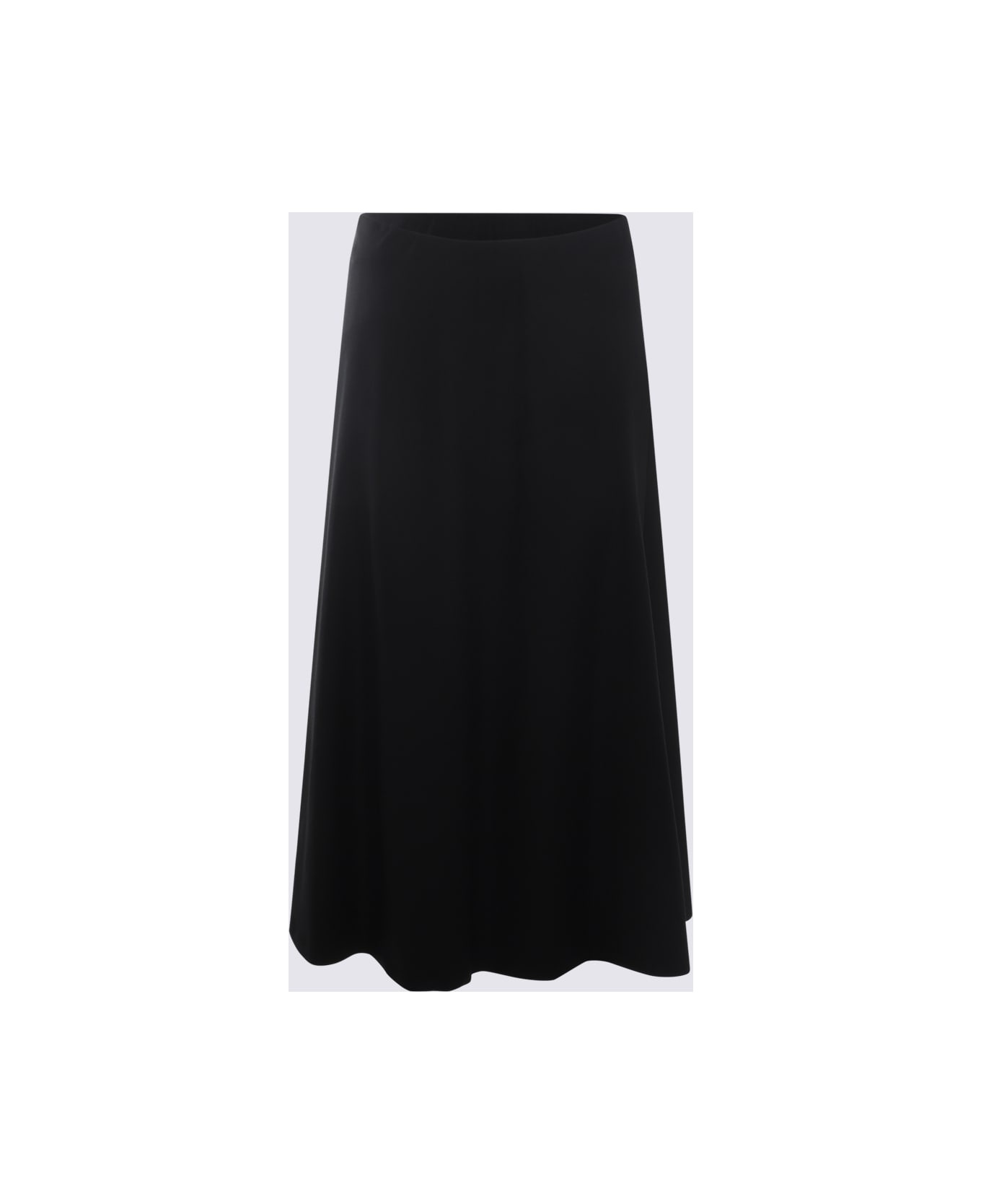 スカート BRUNELLO CUCINELLI BLACK WOOL SKIRT Brunello Cucinelli Black Wool Skirt | italist | REVERSIBLE