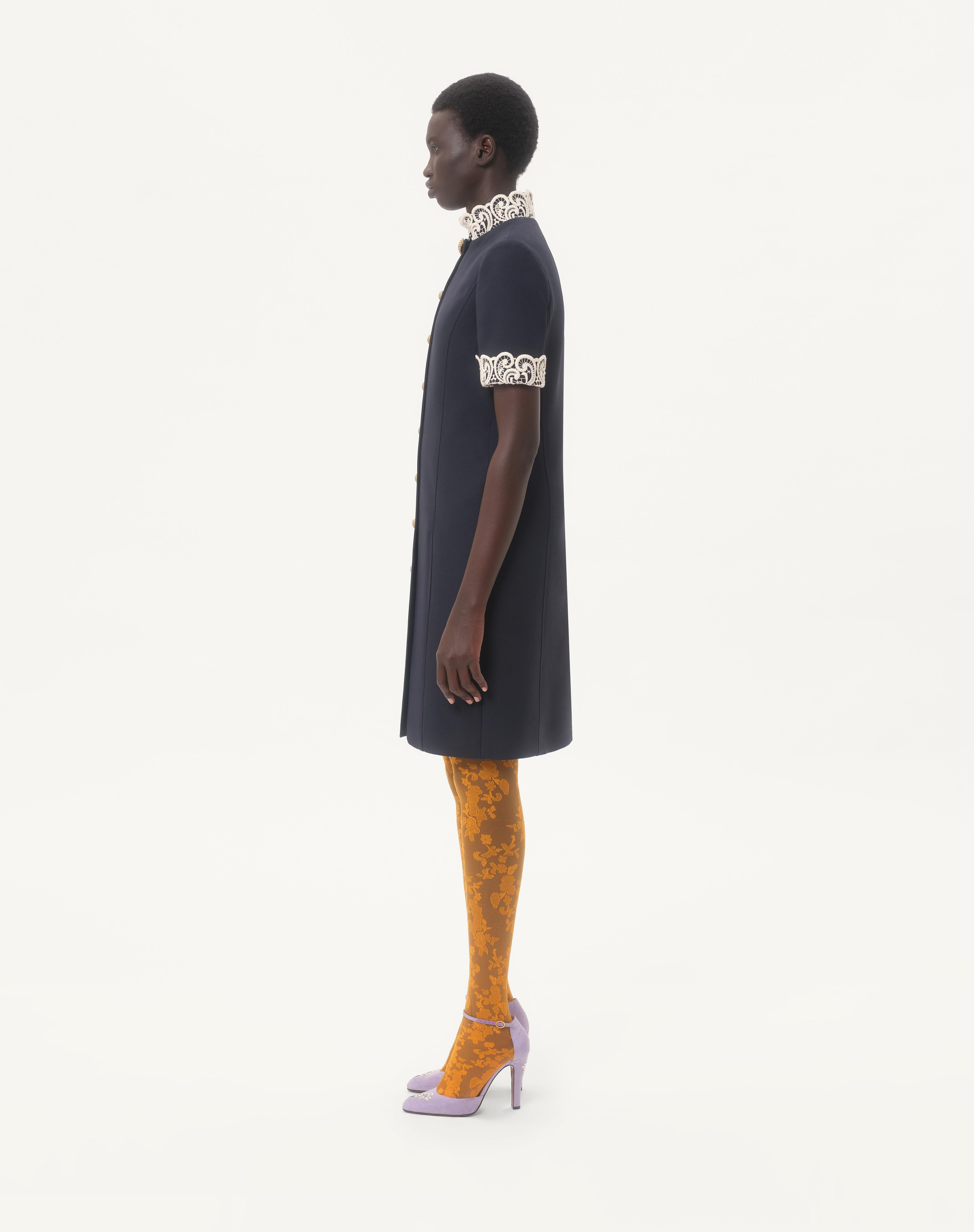 CREPE COUTURE MIDI DRESS - 6