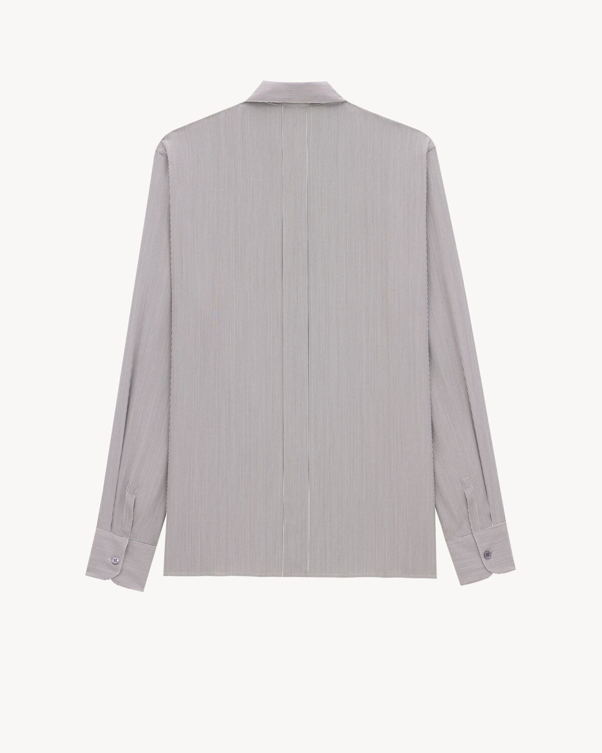 SHIRT IN STRIPED SILK - 2