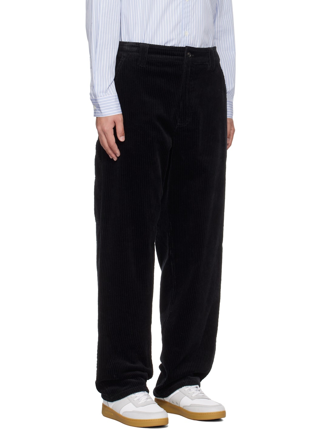 Black Fergus Corduroy Jeans - 2