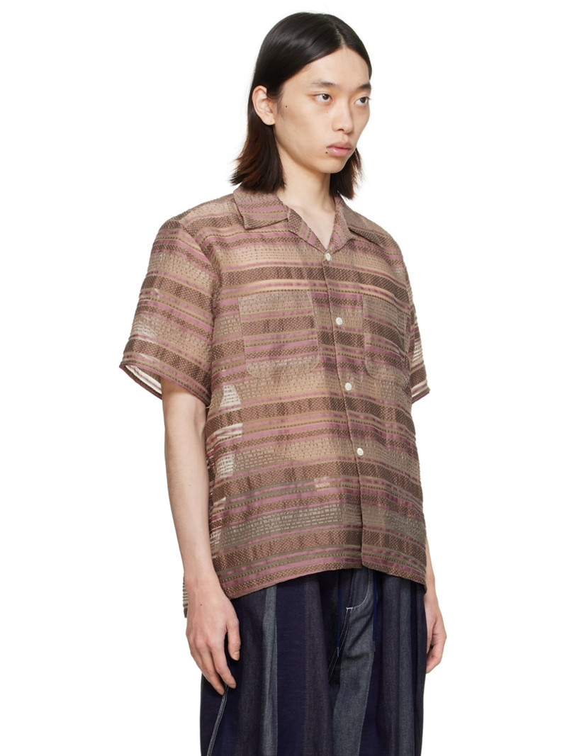 NEEDLES Beige & Pink One-Up Shirt outlook