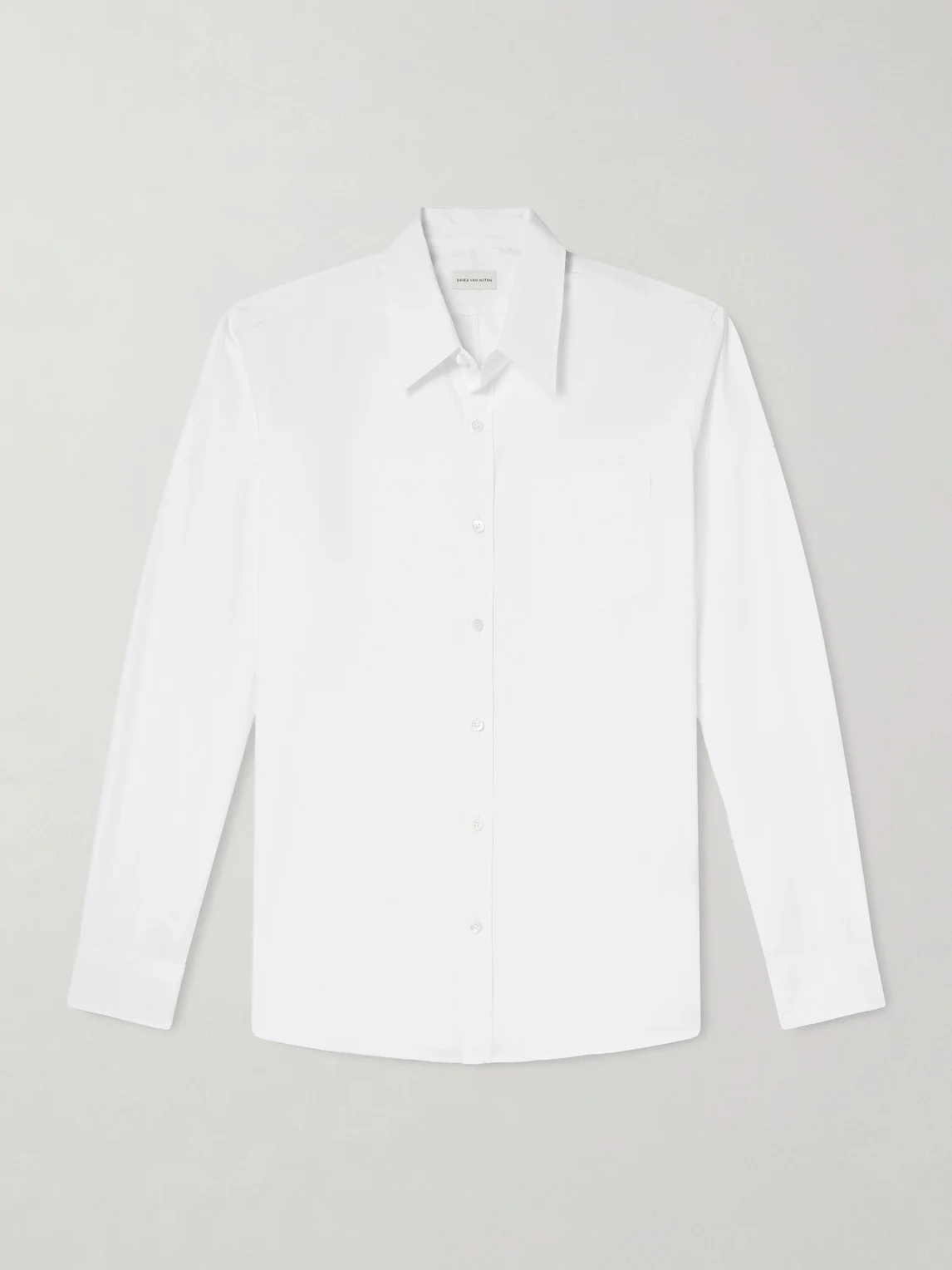 Cotton-Poplin Shirt - 1