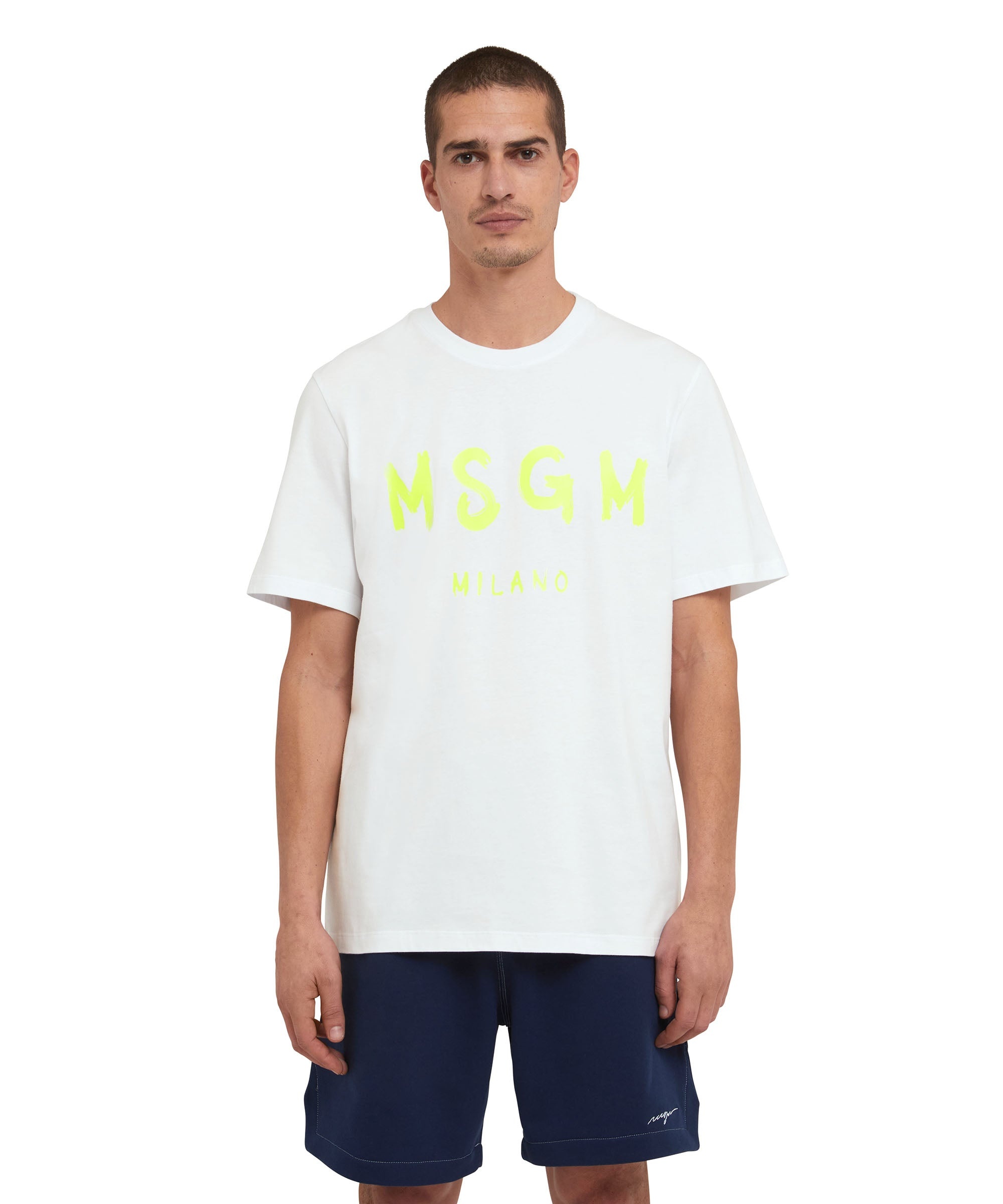 T-Shirt with brushstroke logo - 2
