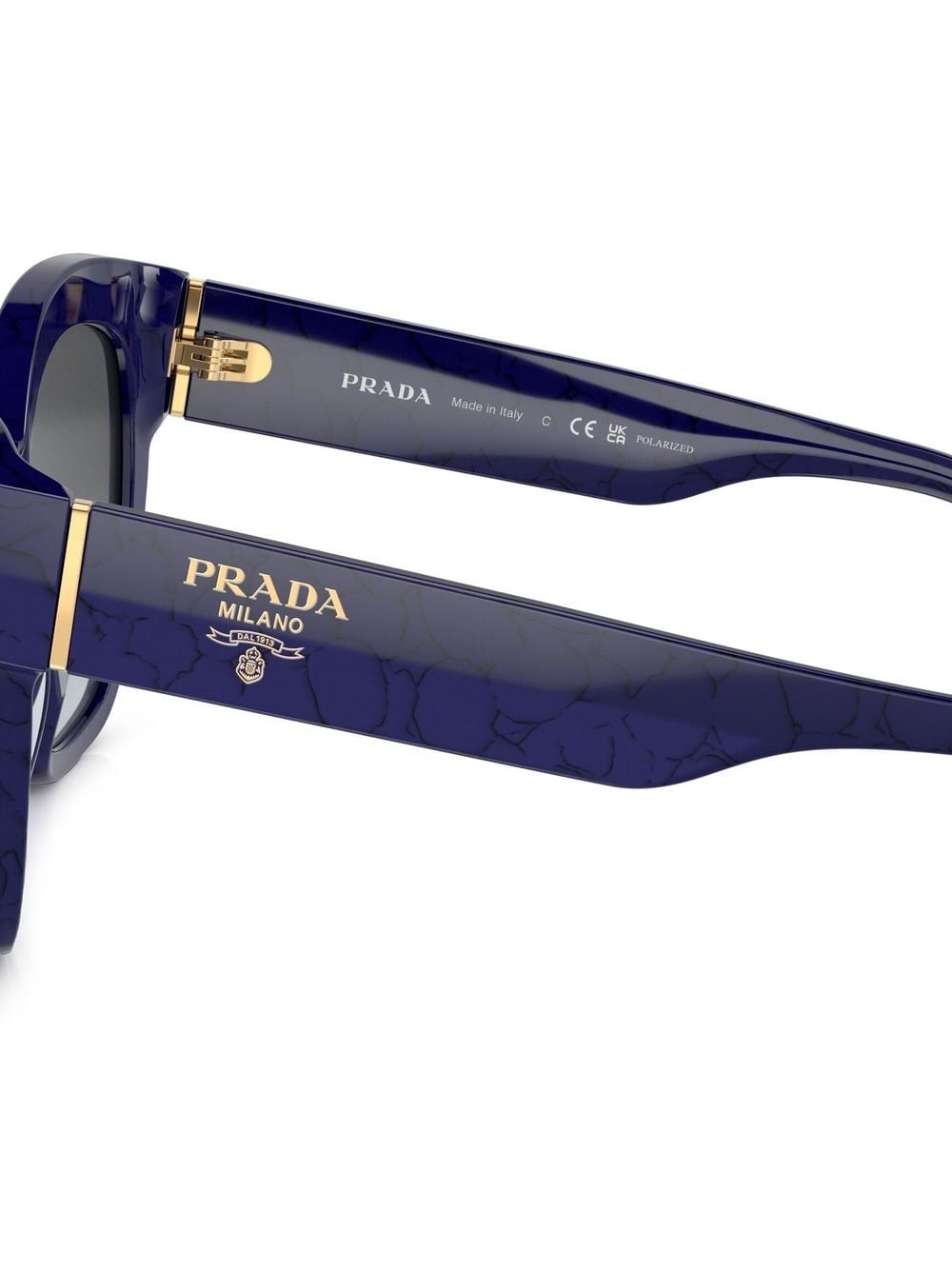 logo-arm cat-eye sunglasses - 3