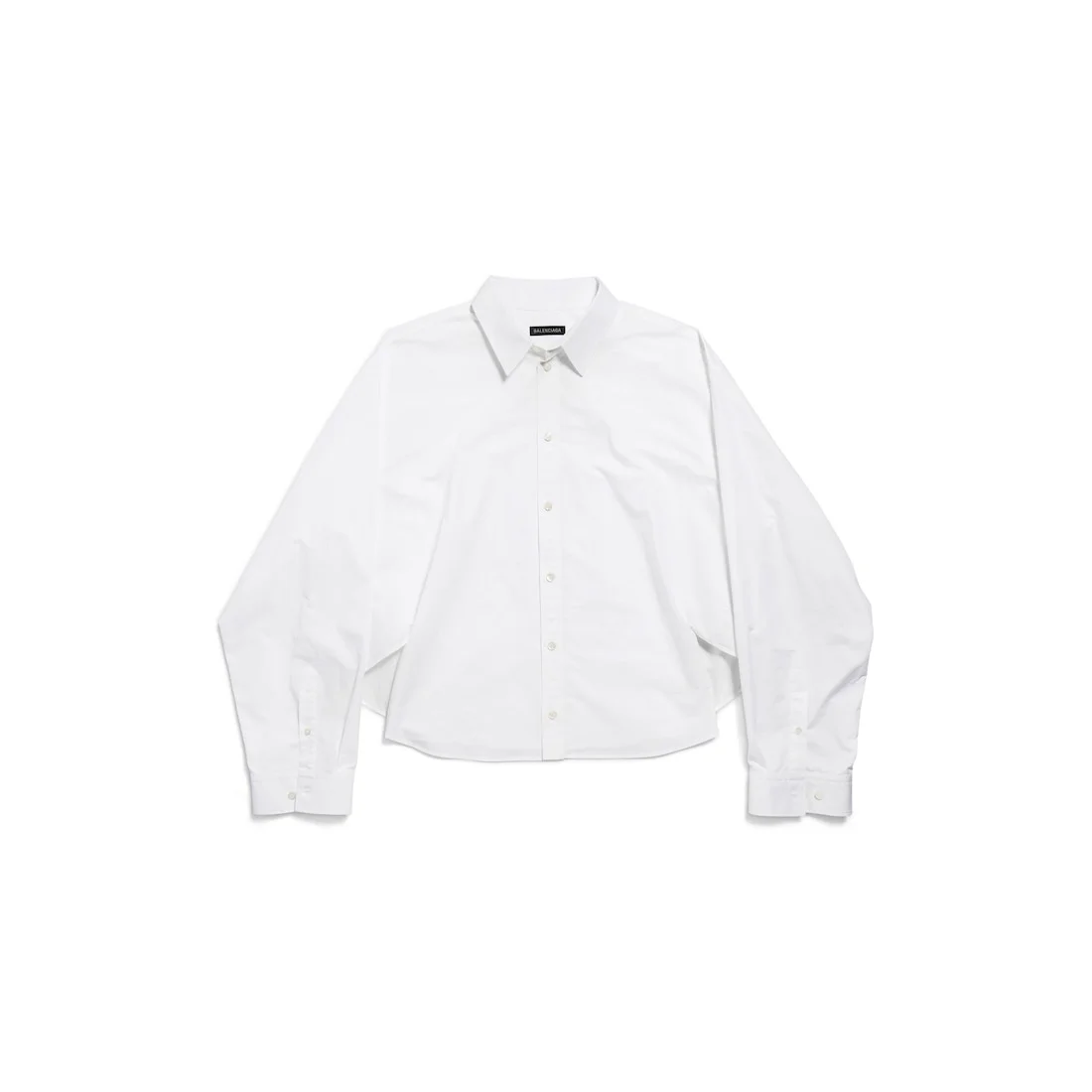 Women's Semi-fitted Shirt in White - 1