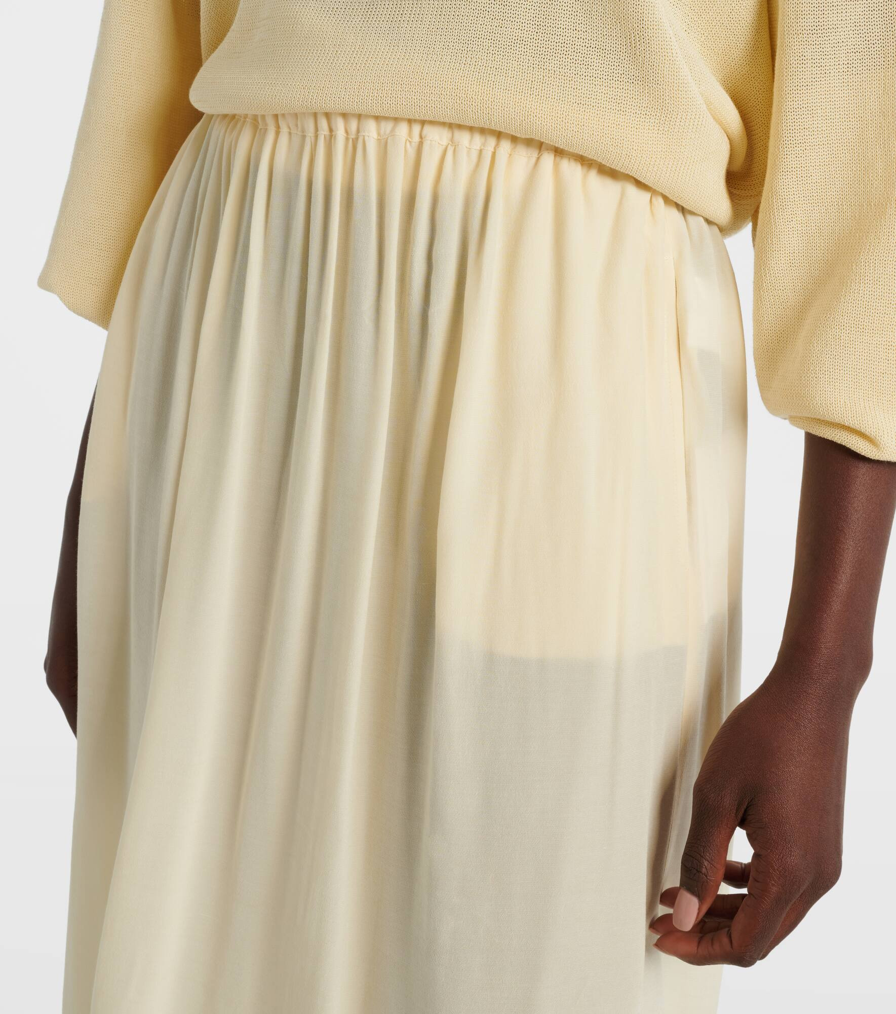 Aeson jersey maxi skirt - 4