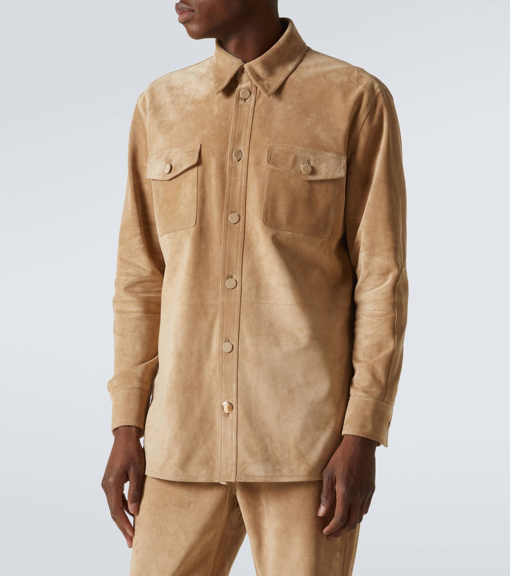 Lucas suede overshirt - 3