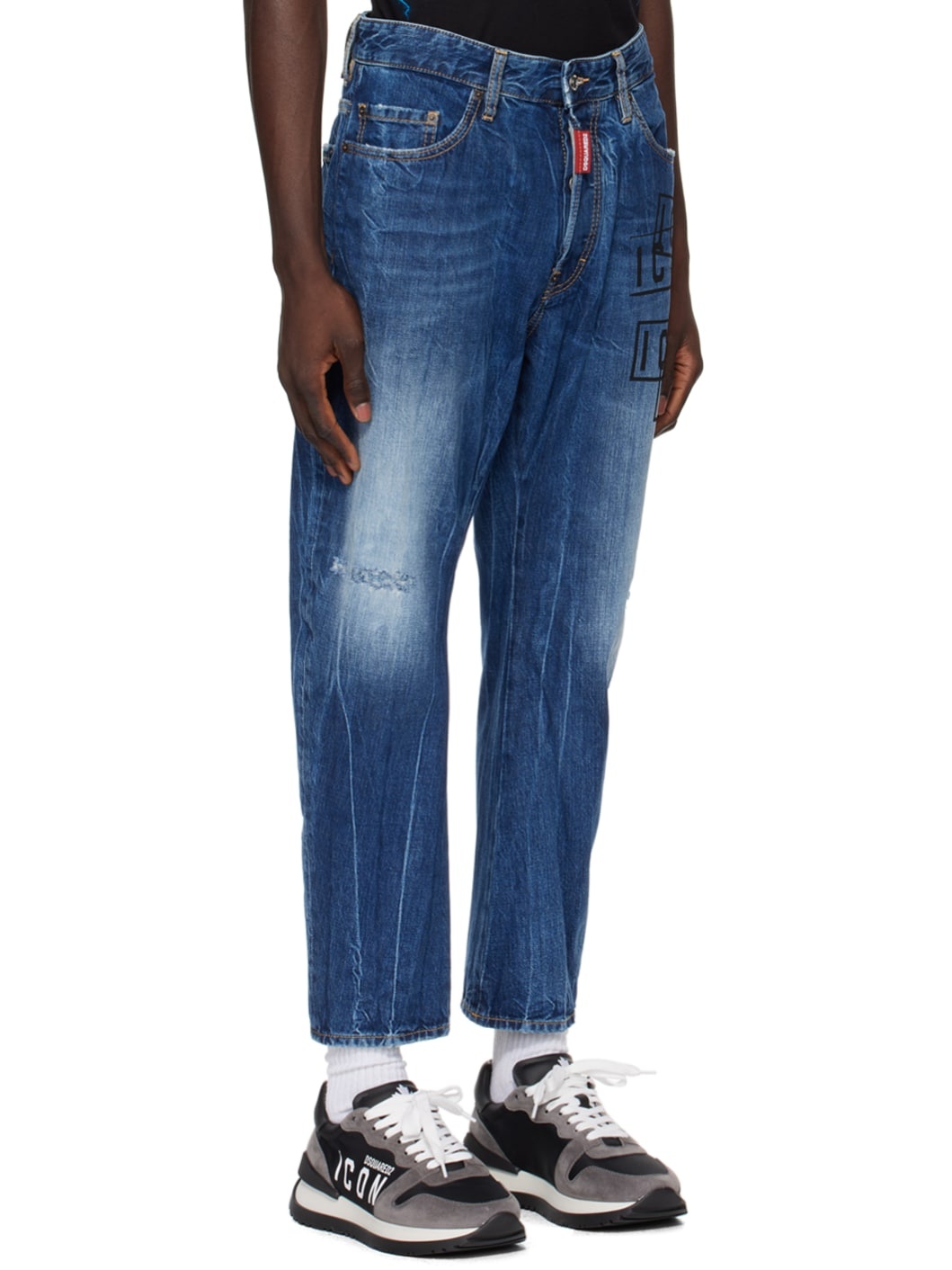 Indigo Icon Stamps Bro Jeans - 2