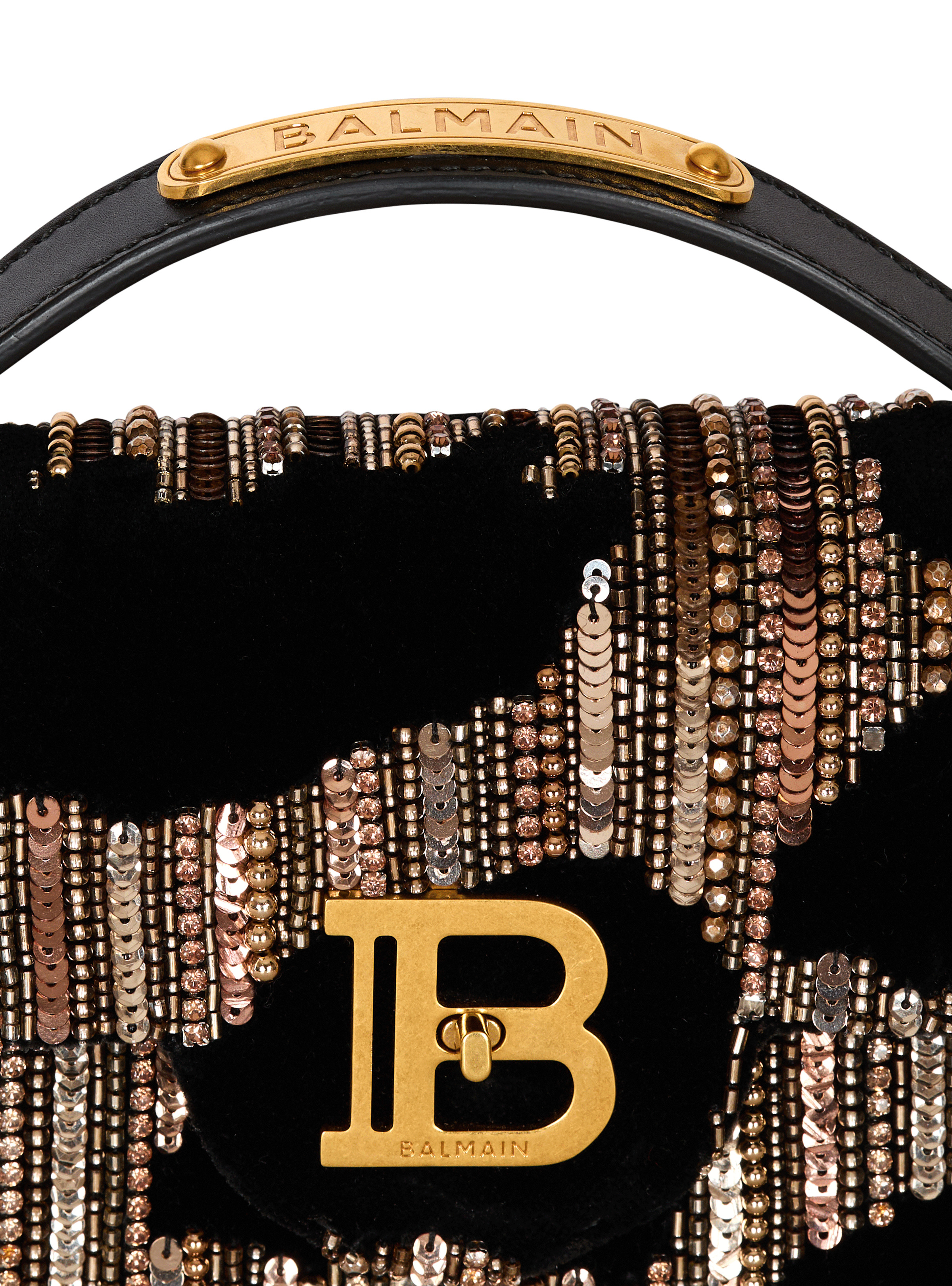 B-Buzz Dynasty bag in embroidered velvet - 7