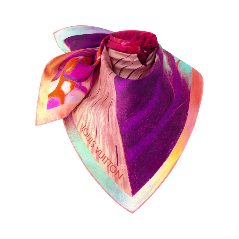 Louis Vuitton Iris Spring Square 90 outlook