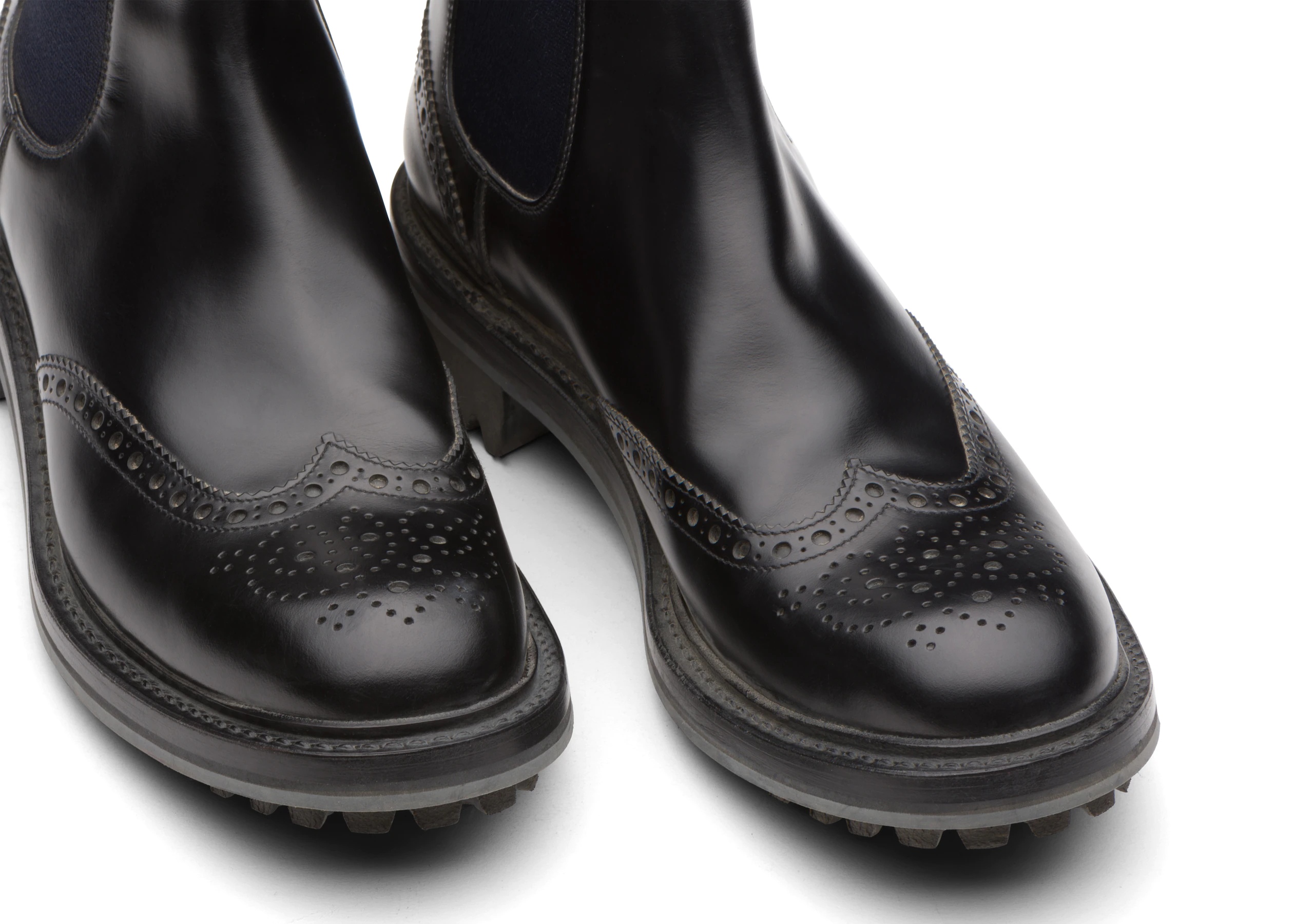 Aura 2 lw
Polished Binder Chelsea Boot Brogue Black/blue - 4