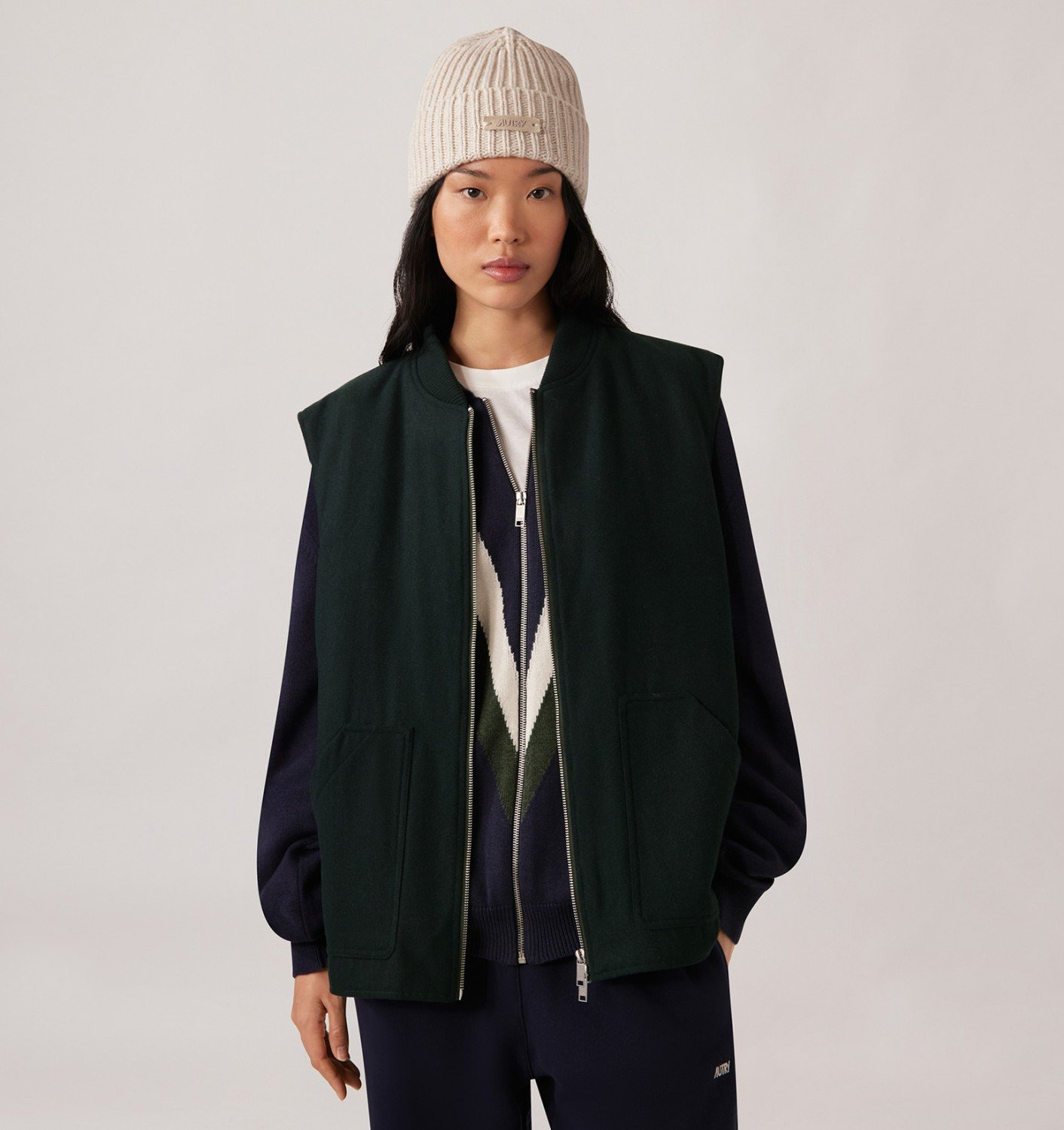 UNISEX FELT VEST - 3