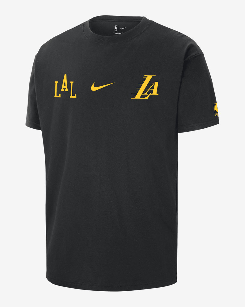 Los Angeles Lakers 2023/24 City Edition Nike Men's NBA Courtside Max90 T-Shirt - 1