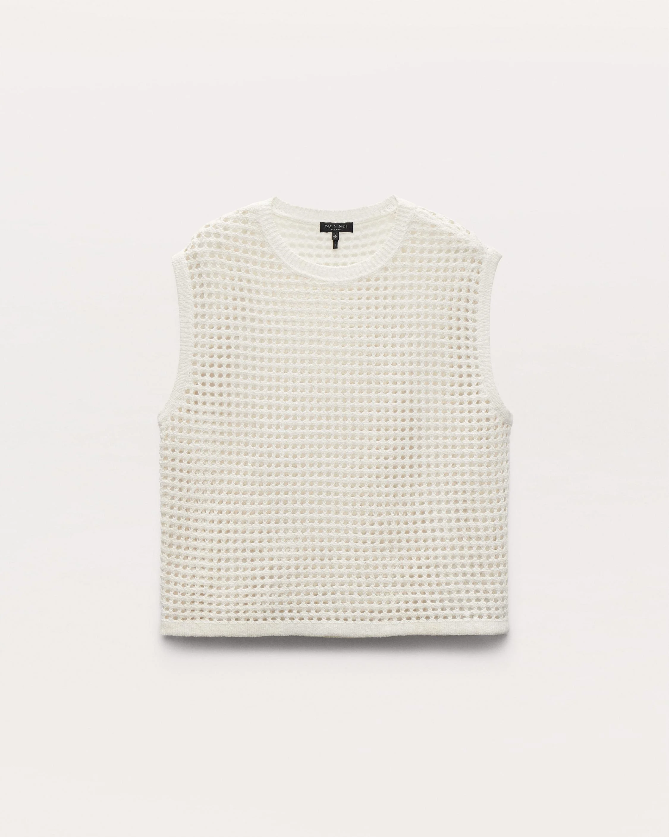 Ezra Open-Knit Vest - 1
