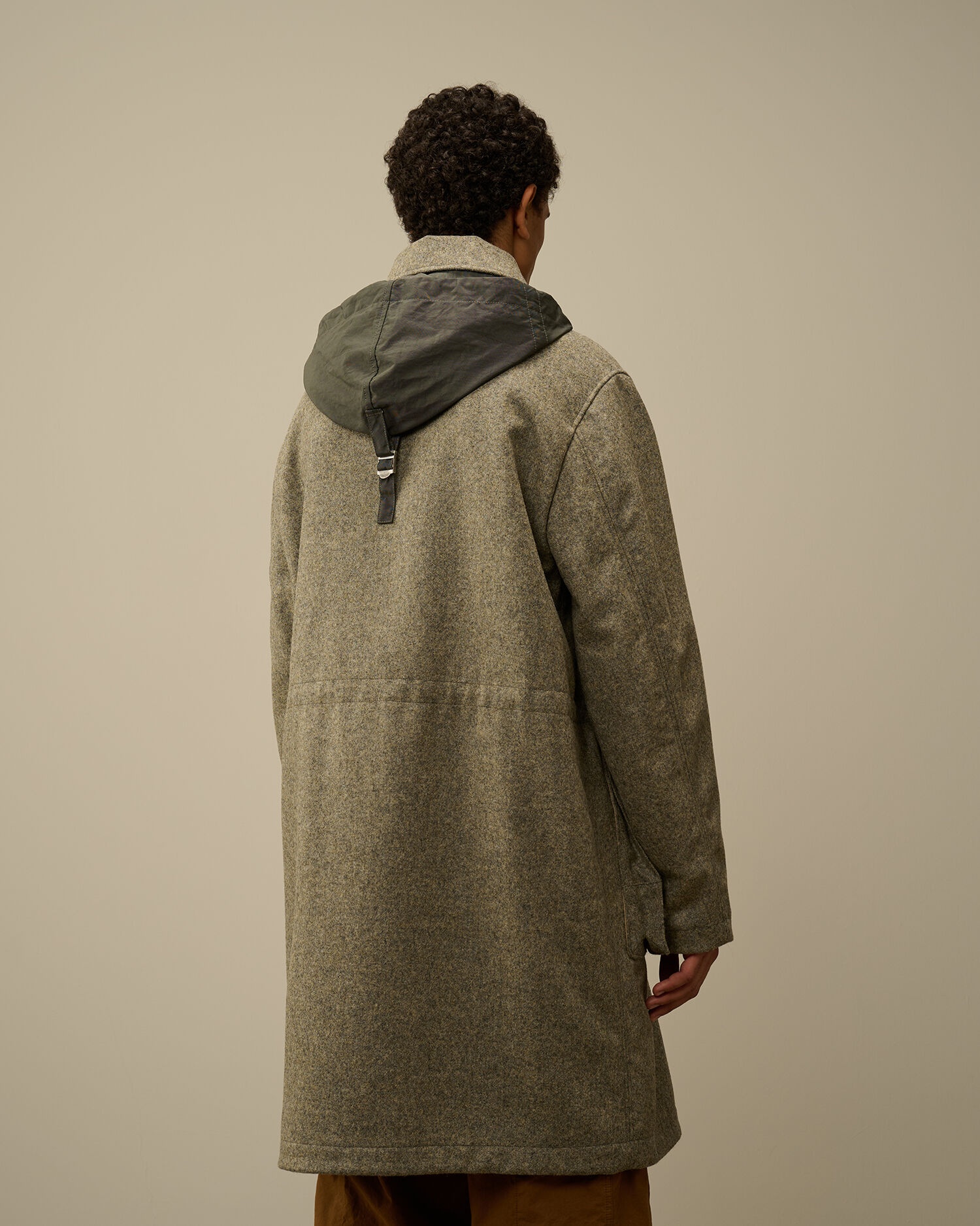 Shetland Twill Hooded Car Coat - 3