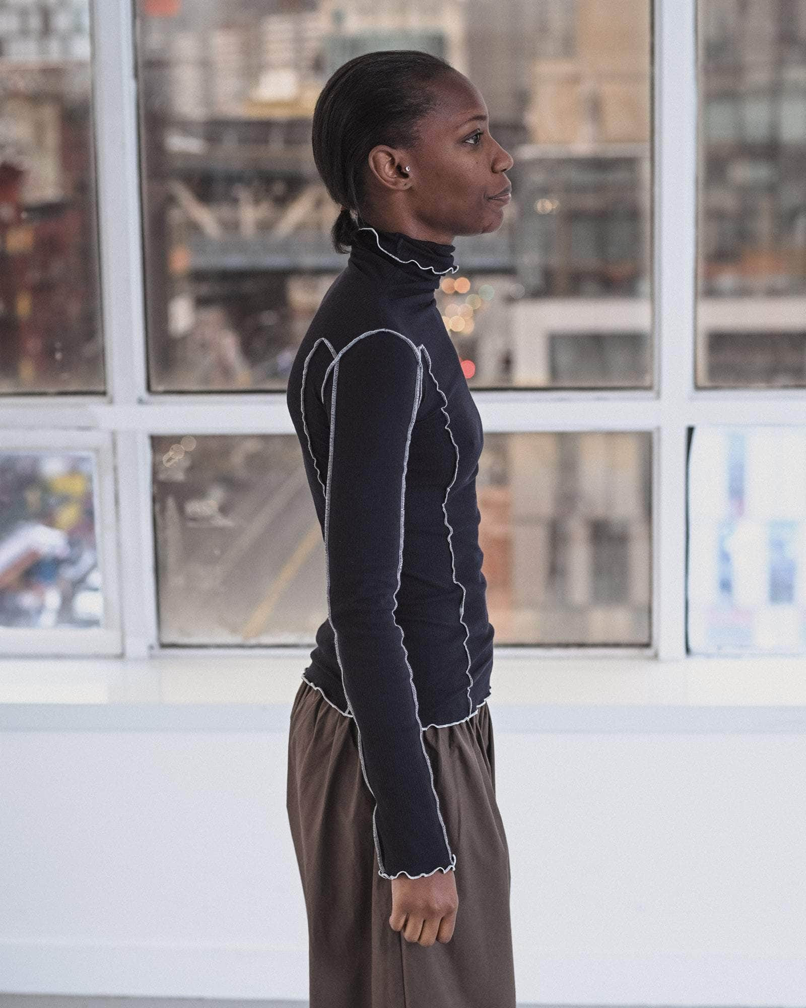 Omato Turtleneck - Organic Cotton Rib - 3