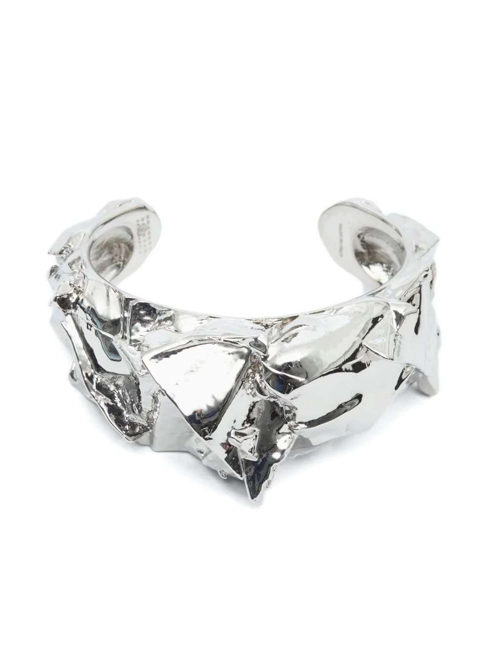 polished-finish cuff bracelet - 1