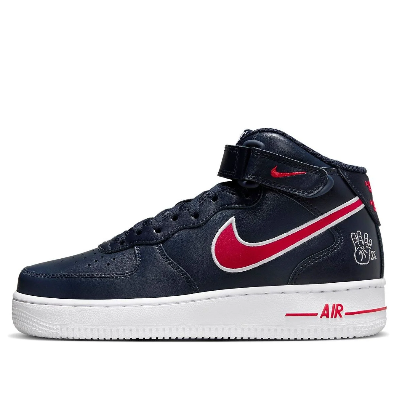 (WMNS) Nike Air Force 1 Mid 'Houston Comets Four-Peat' FJ0728-400 - 1