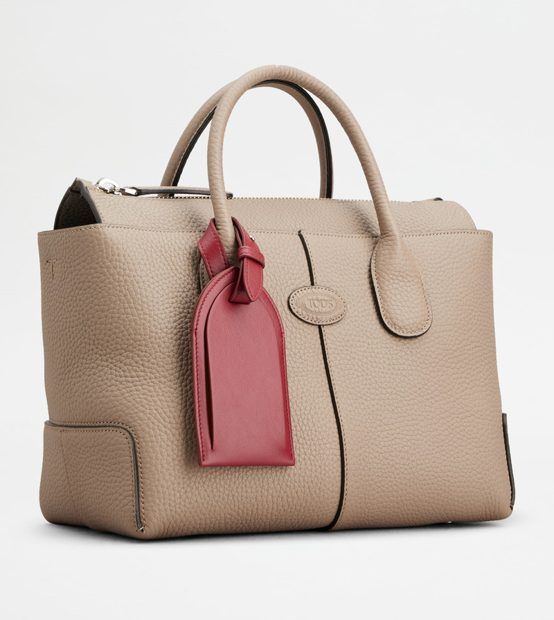 ADDRESS TAG IN LEATHER - RED 4