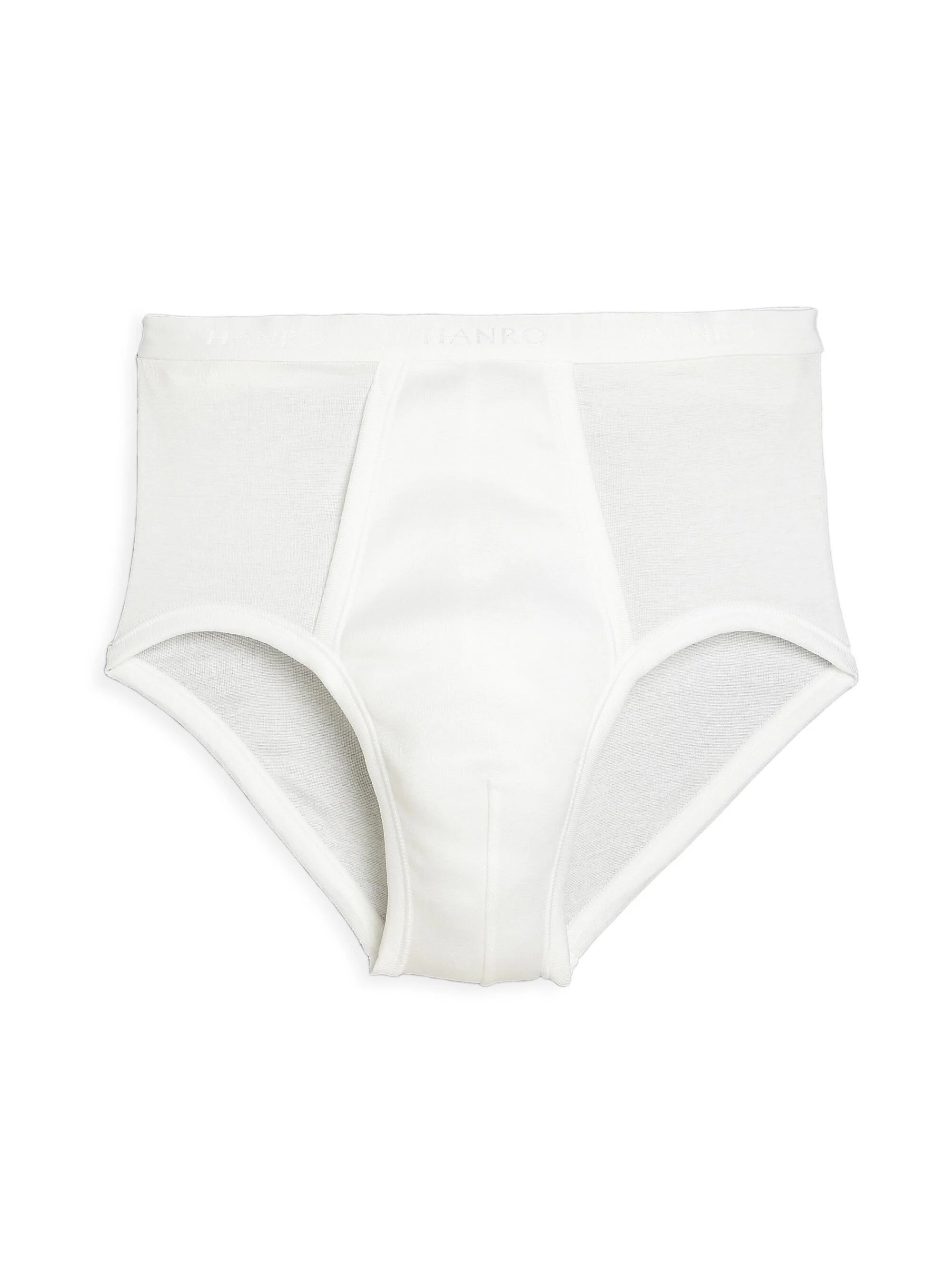 Cotton Pure Full Briefs - White - 1
