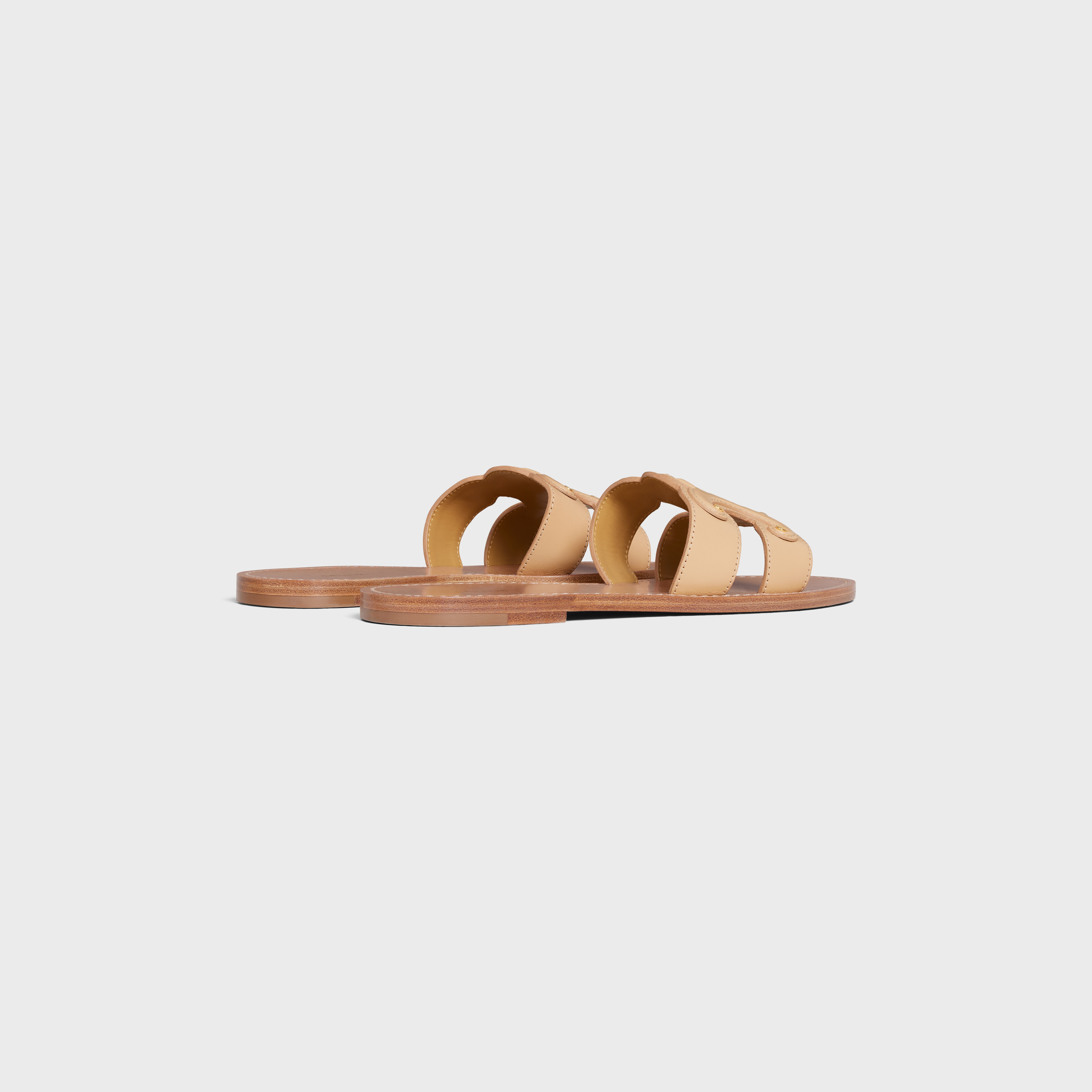 CELINE TRIOMPHE MULE in CALFSKIN - 3