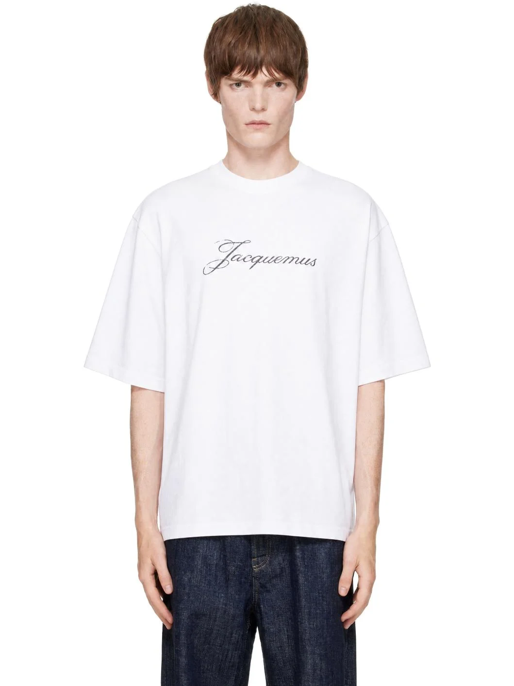 White 'The Jacquemus' T-shirt - 1