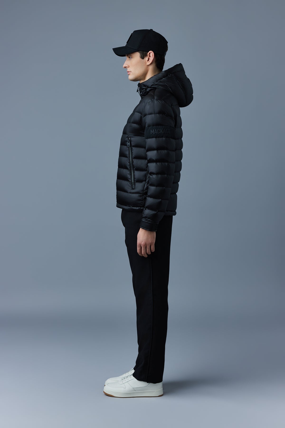 KEAGAN Re-Stop down jacket with hood for men - 3