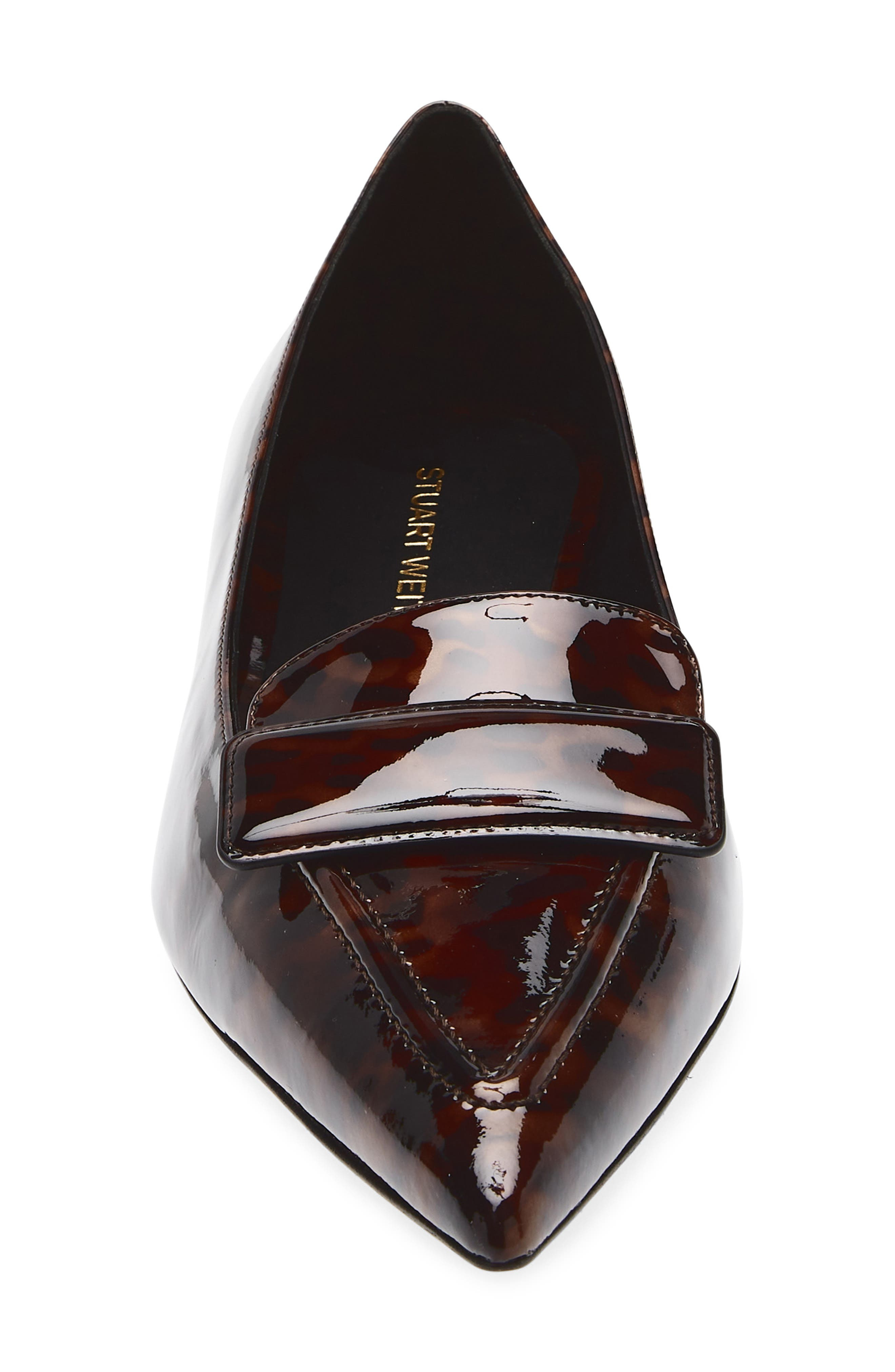 Stuart Weitzman Sovinnie Flat in Dark Brown at Nordstrom - 4