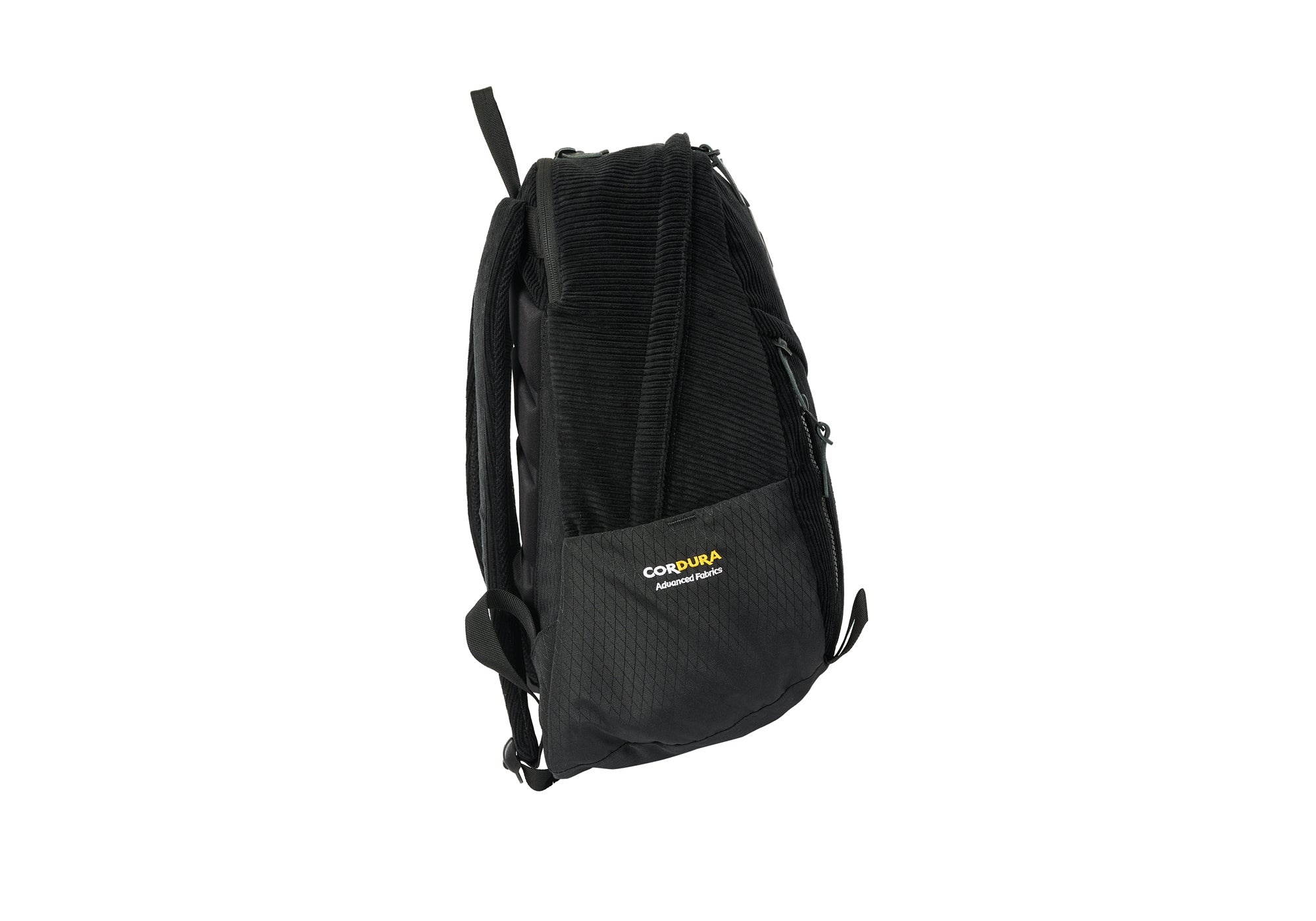 CORDUROY BACKPACK BLACK - 3