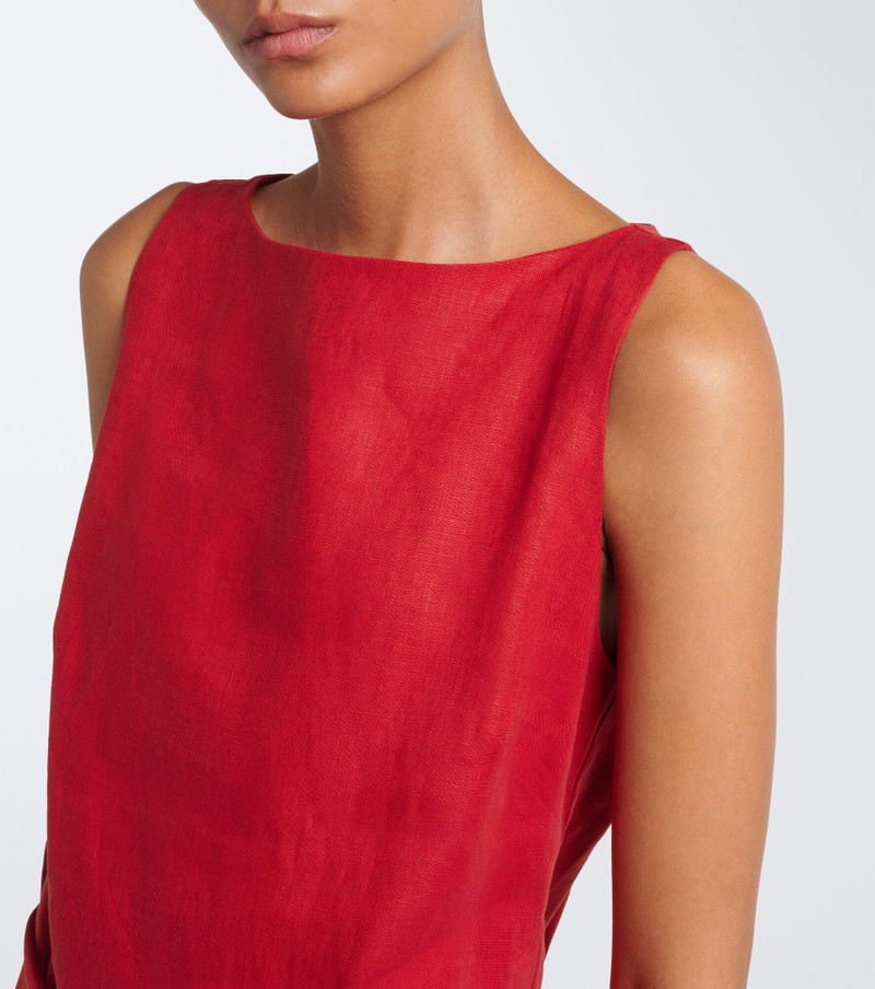 Souline belted linen minidress 3