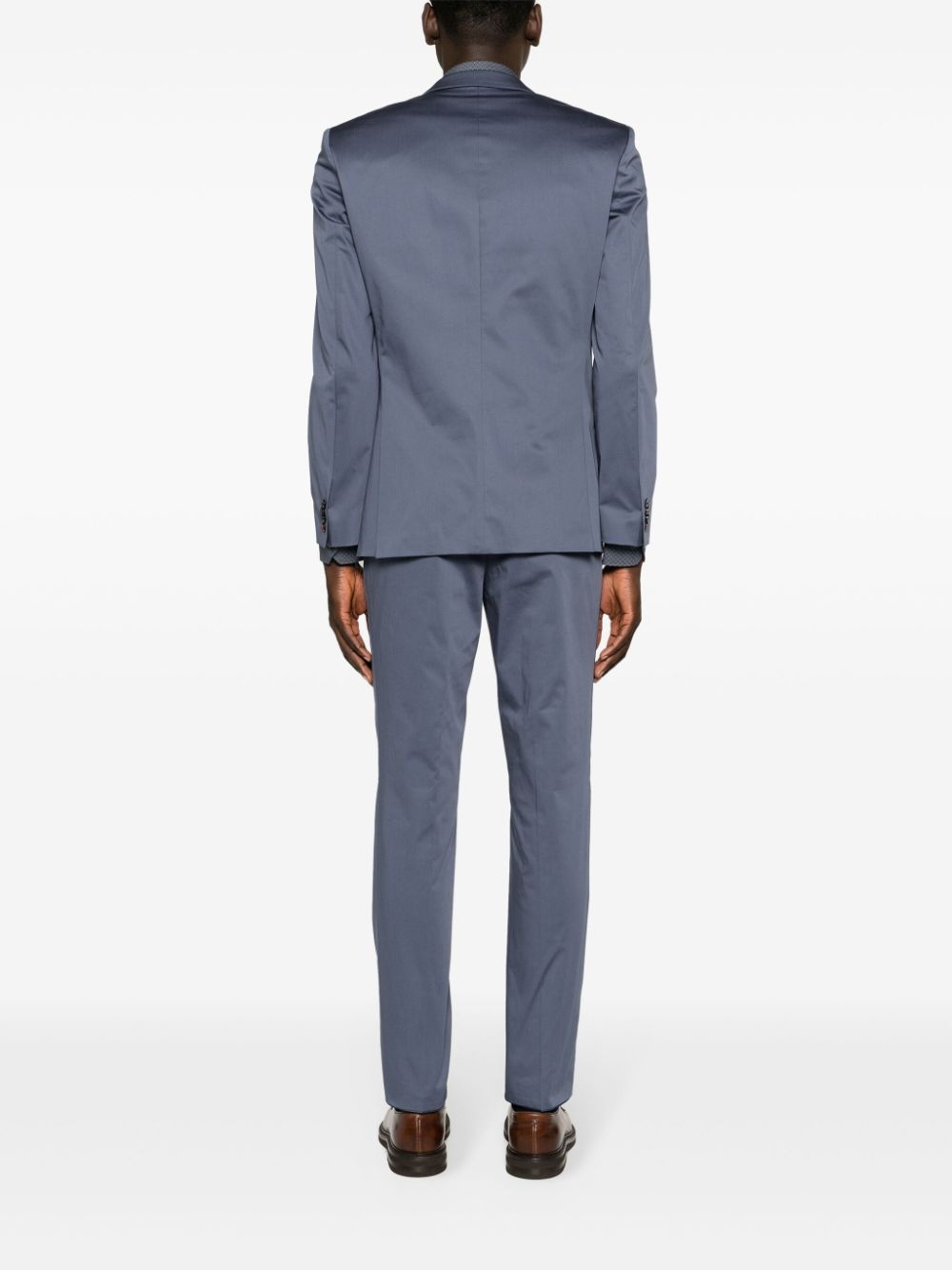 single-breasted three-piece suit - 4