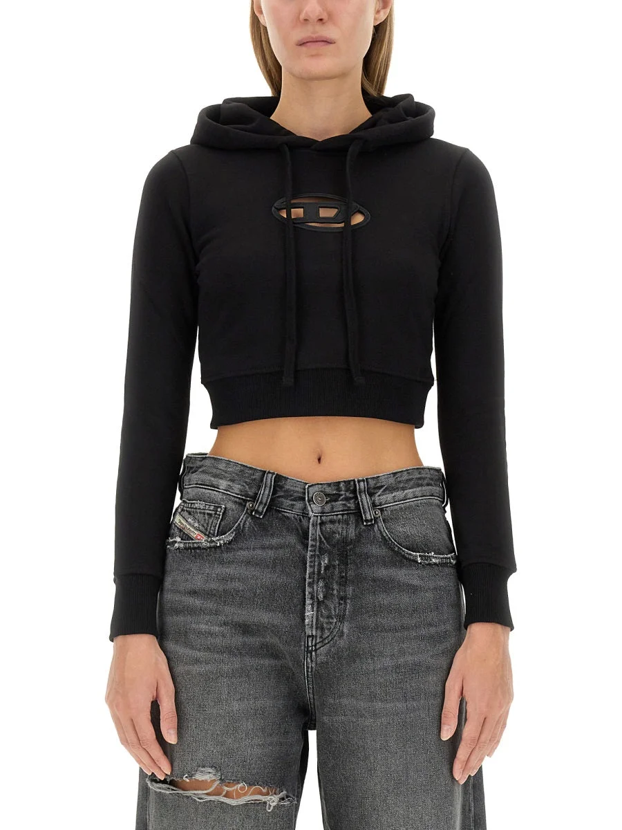 Diesel Women Dpp - "F-Slimmy" Sweatshirt - 1