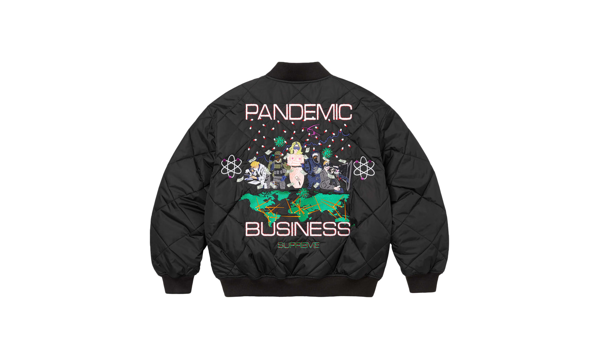 Supreme AOI Quilted Work Jacket | stadiumgoods | REVERSIBLE 