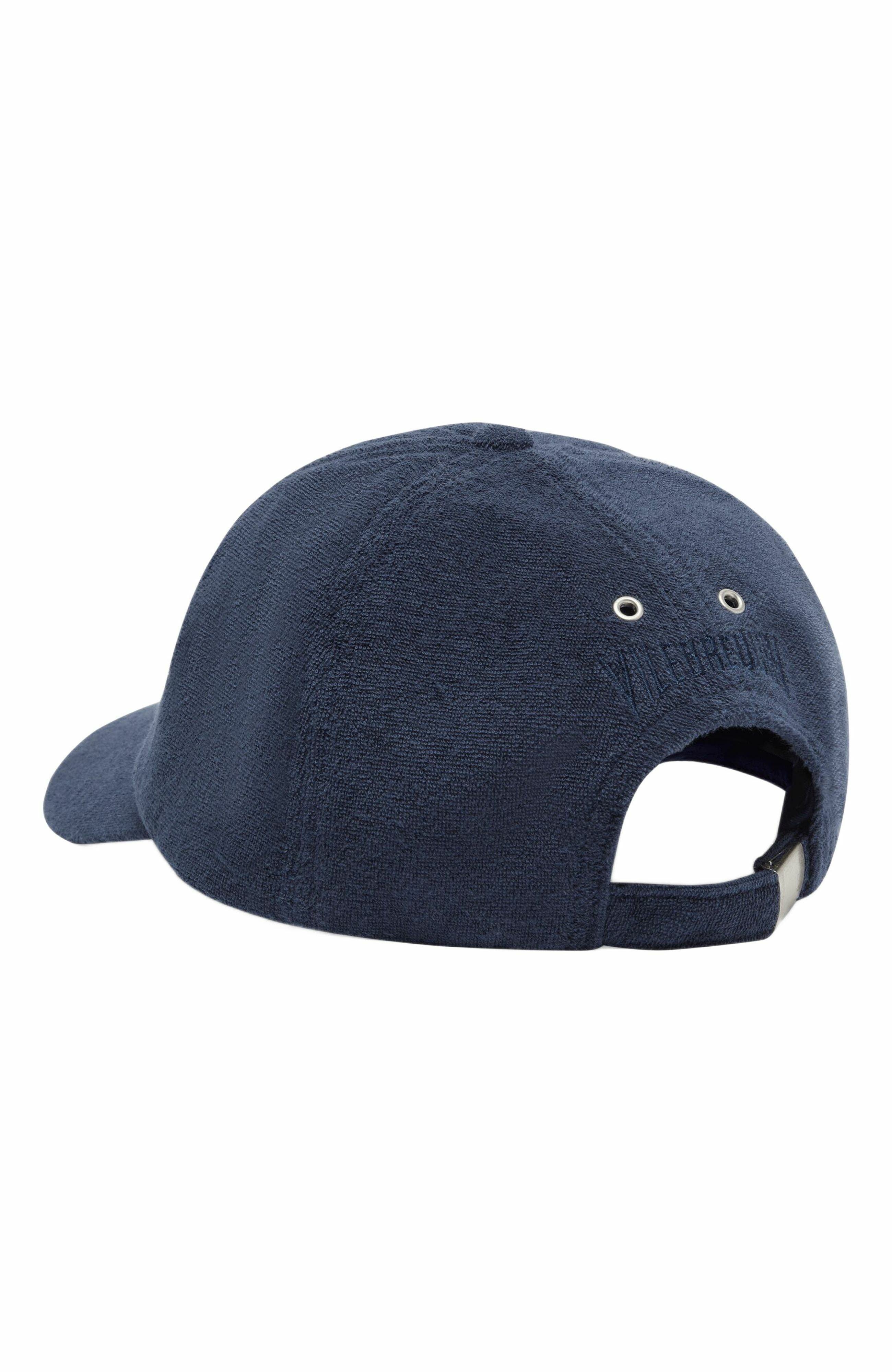 Vilebrequin Men's Solid Terry Cap in Bleu Marine at Nordstrom - 2