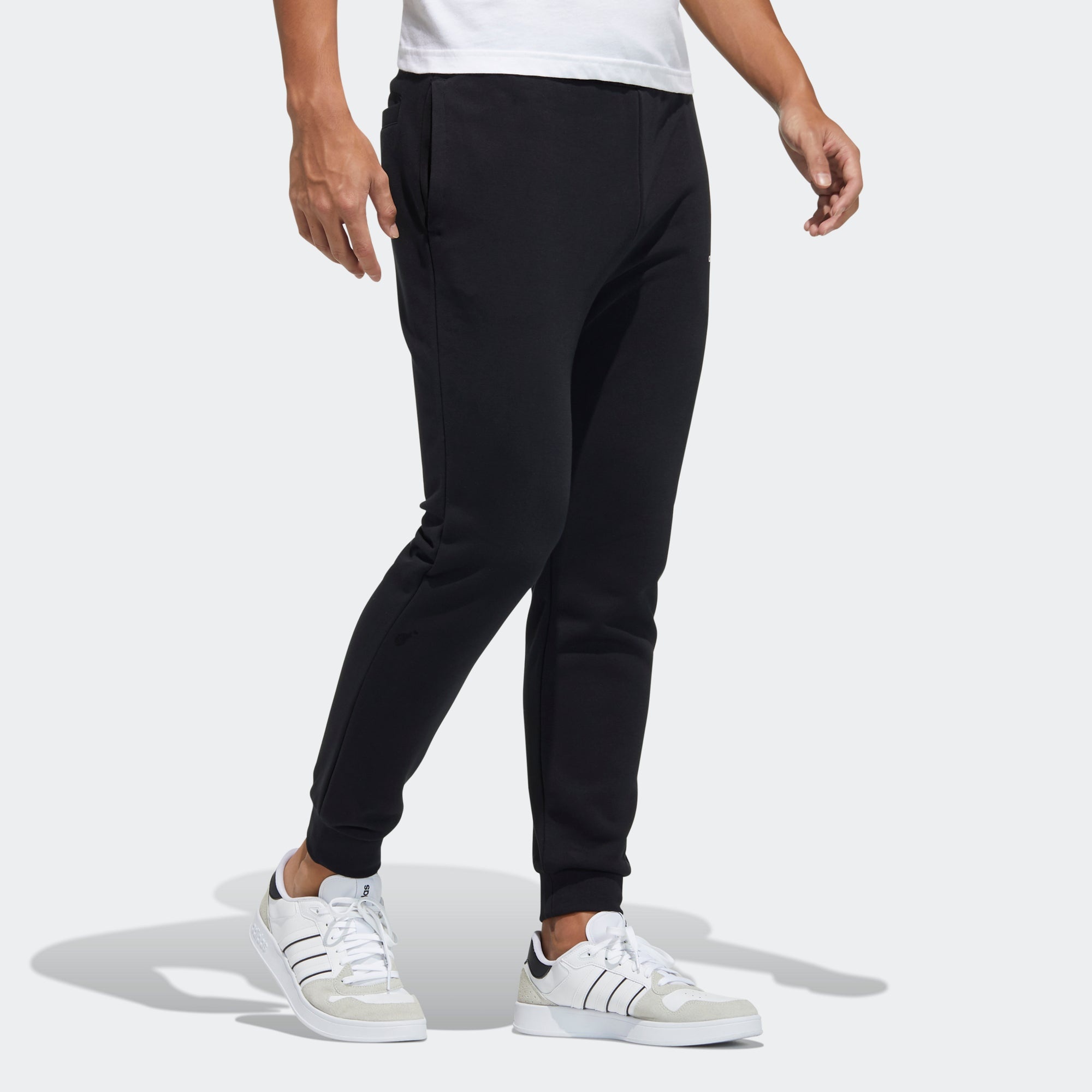 adidas neo M Ssfv2 Knit Tp Sweatpants Black GP4842 - 4