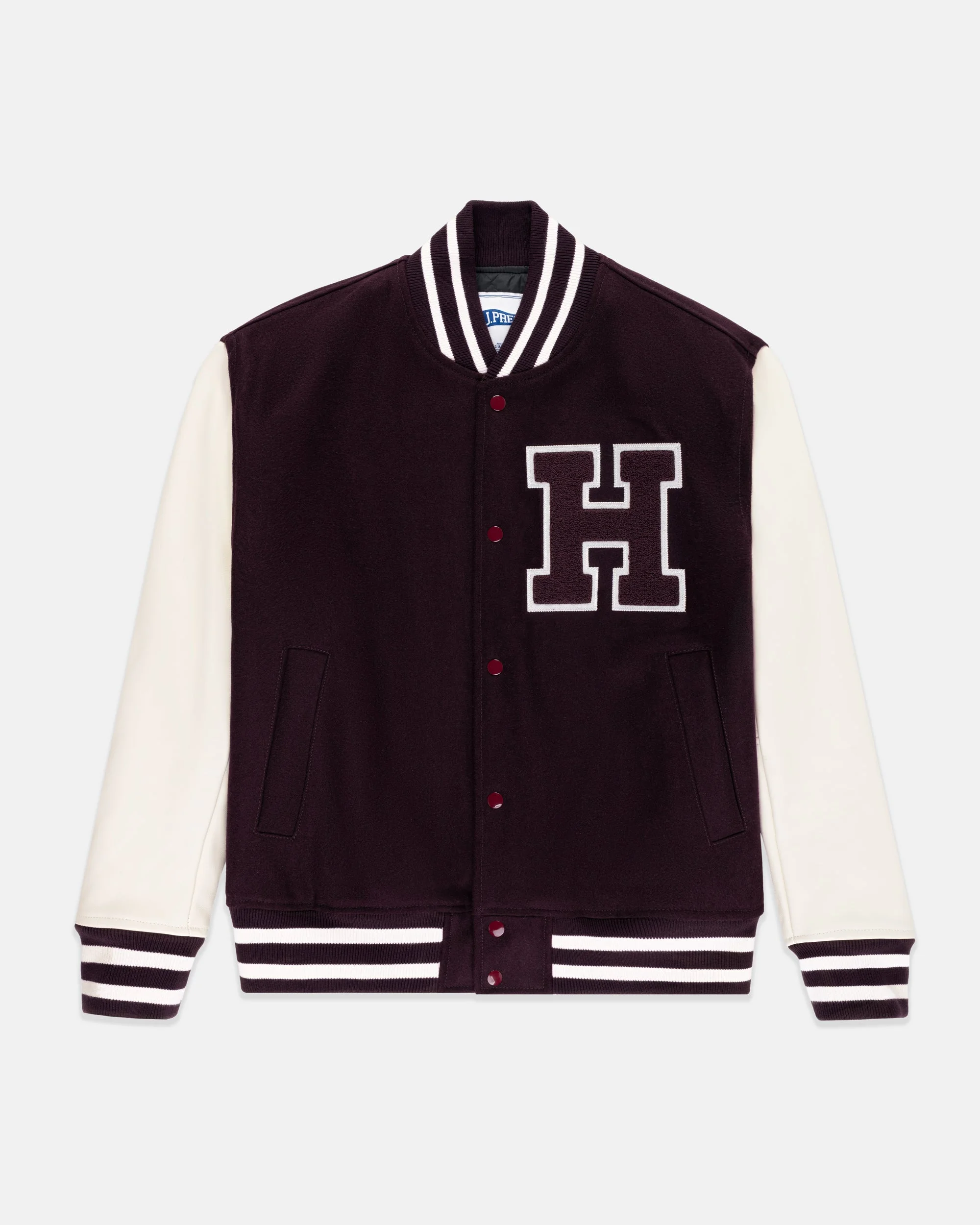 HARVARD WOOL VARSITY JACKET - 1