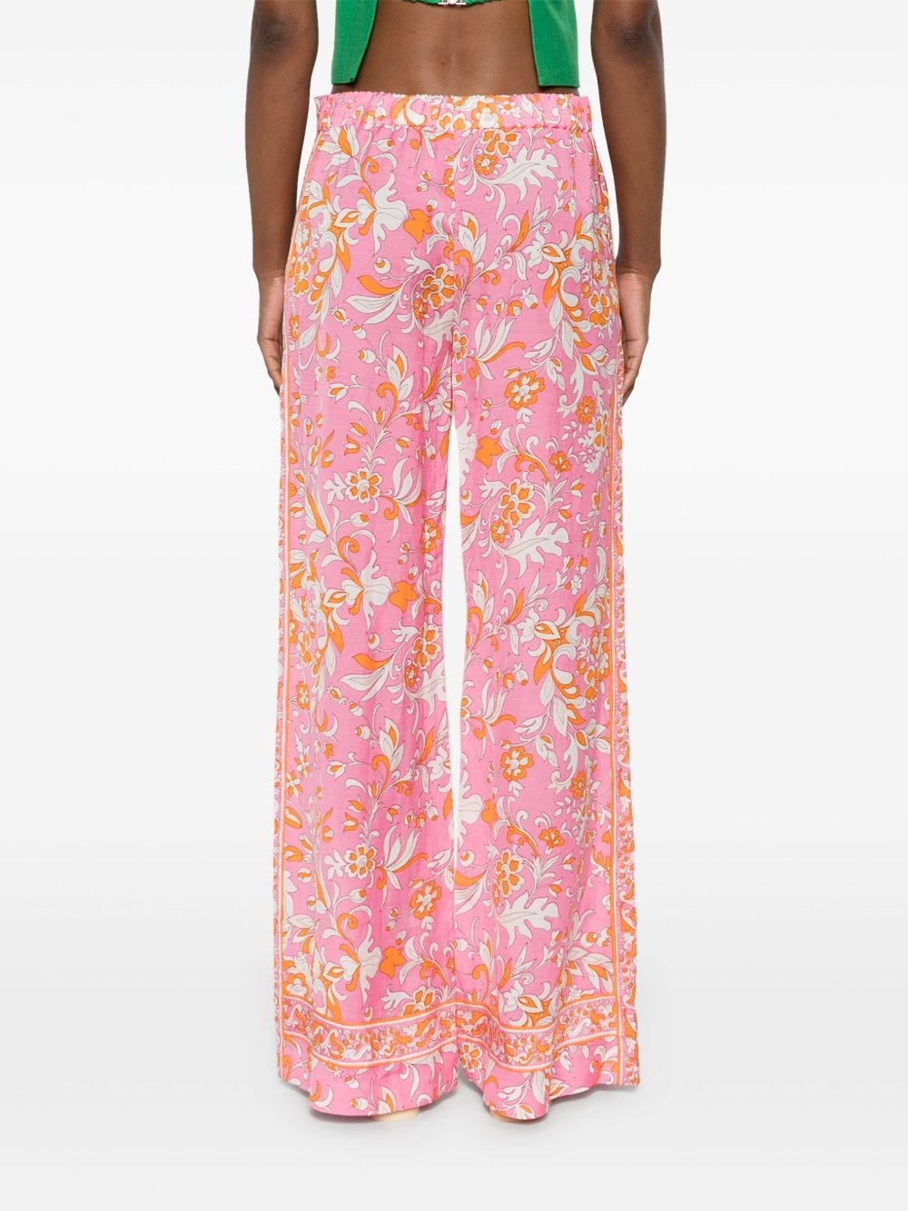 floral-print trousers - 4