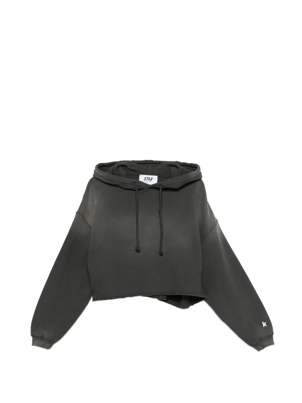 `Star` Oversize Cropped Hoodie - 1