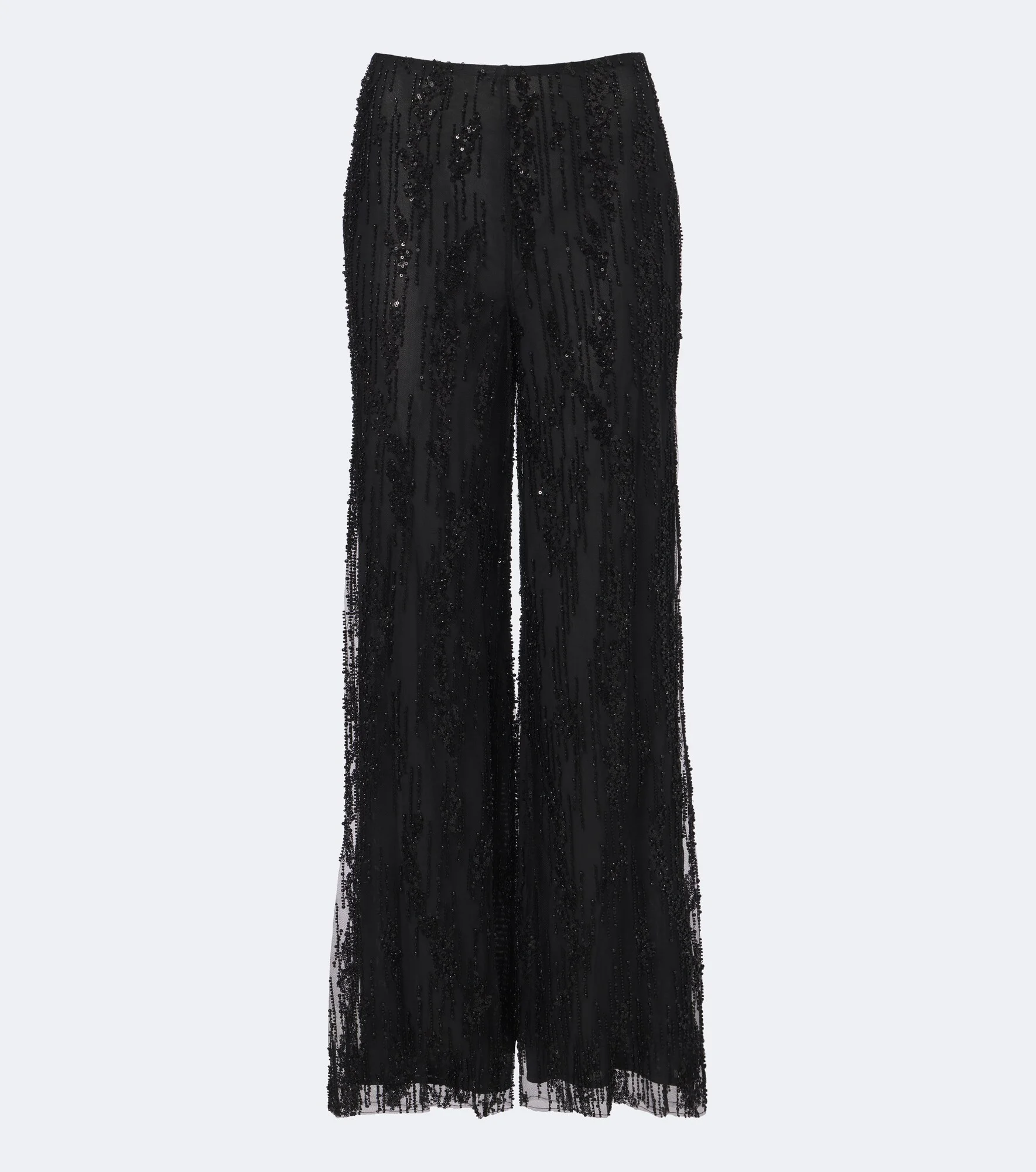 Jayden embellished wide-leg pants - 1
