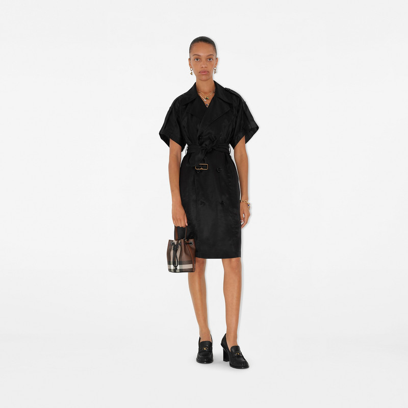 Mini Check Bucket Bag 2